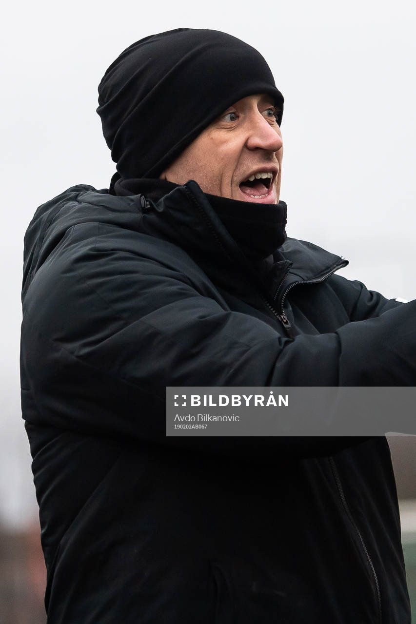 Landskrona tränare Billy Magnusson