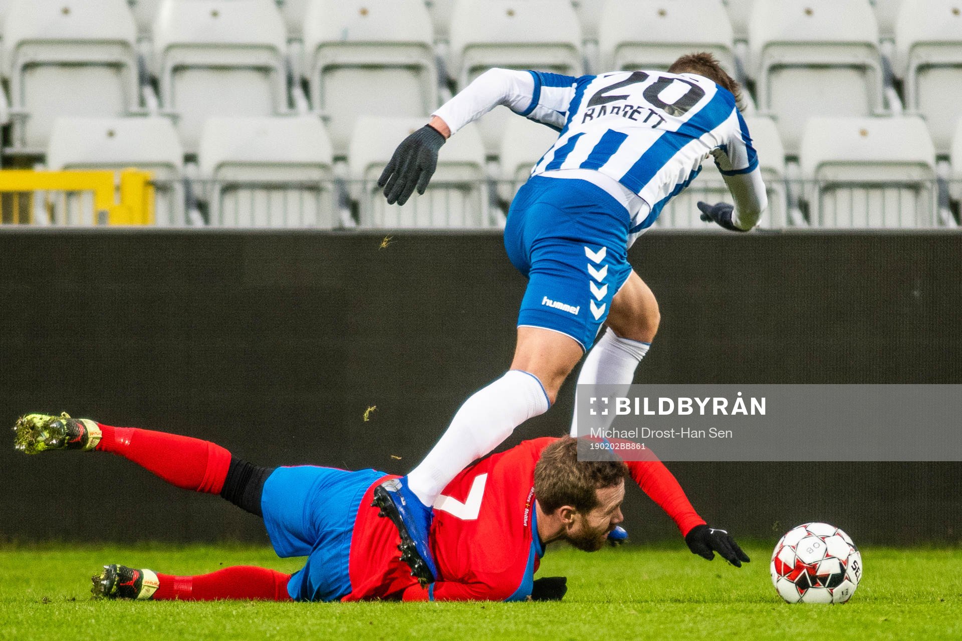Helsingborgs Anders Randrup och Odenses Jacob Barrett