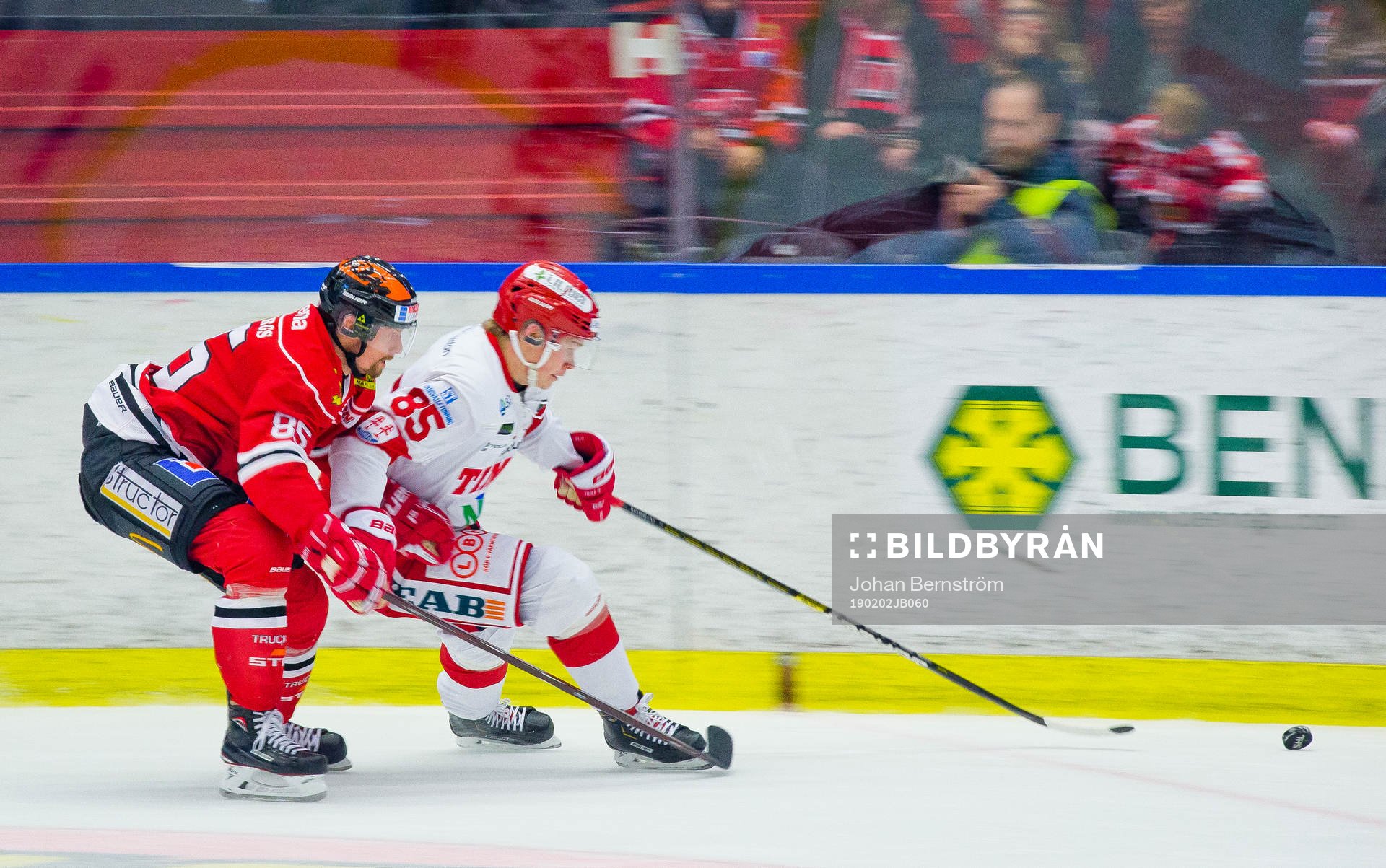 Örebros Kalle Olsson och Timrås Filip Westerlund