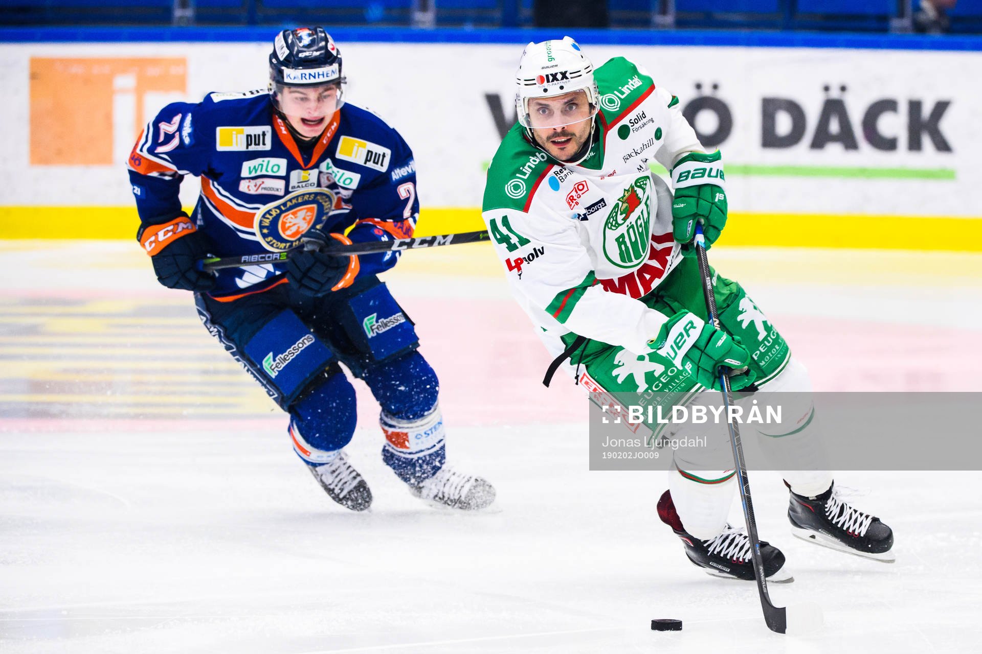 Växjös Filip Cederqvist och Rögles Daniel Widing