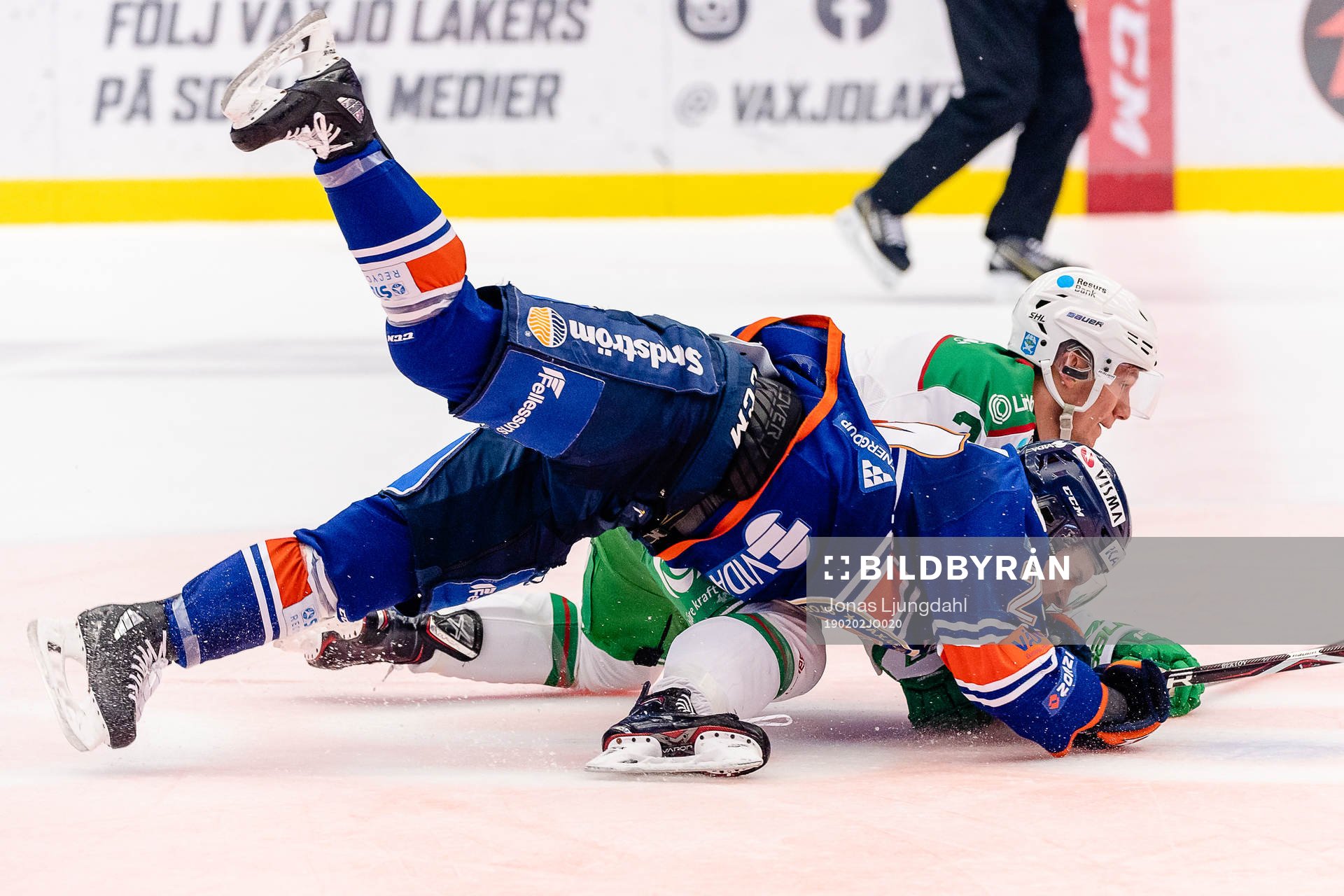 Växjös Brendan Shinnimin faller