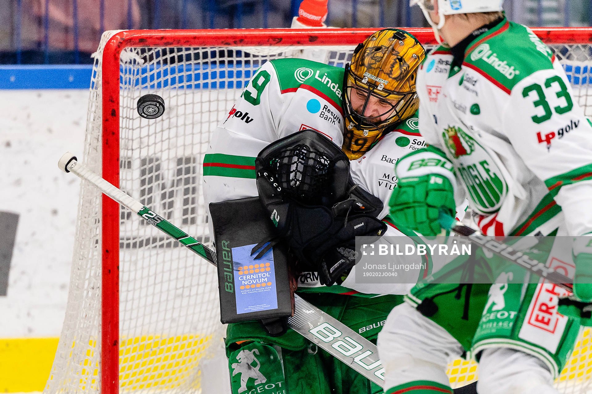 Rögles målvakt Justin Pogge