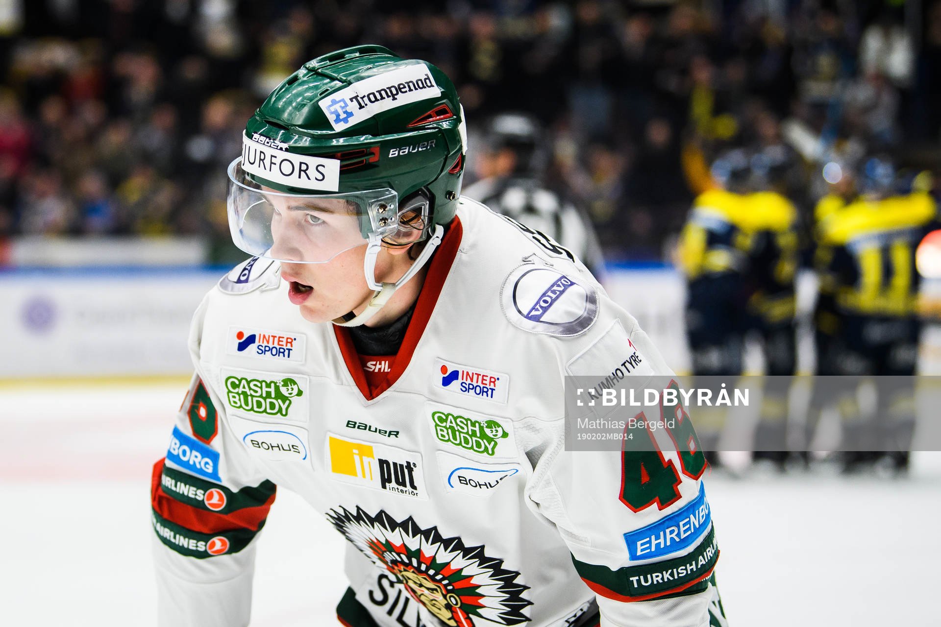 Frölundas Oliwer Fjellström deppar