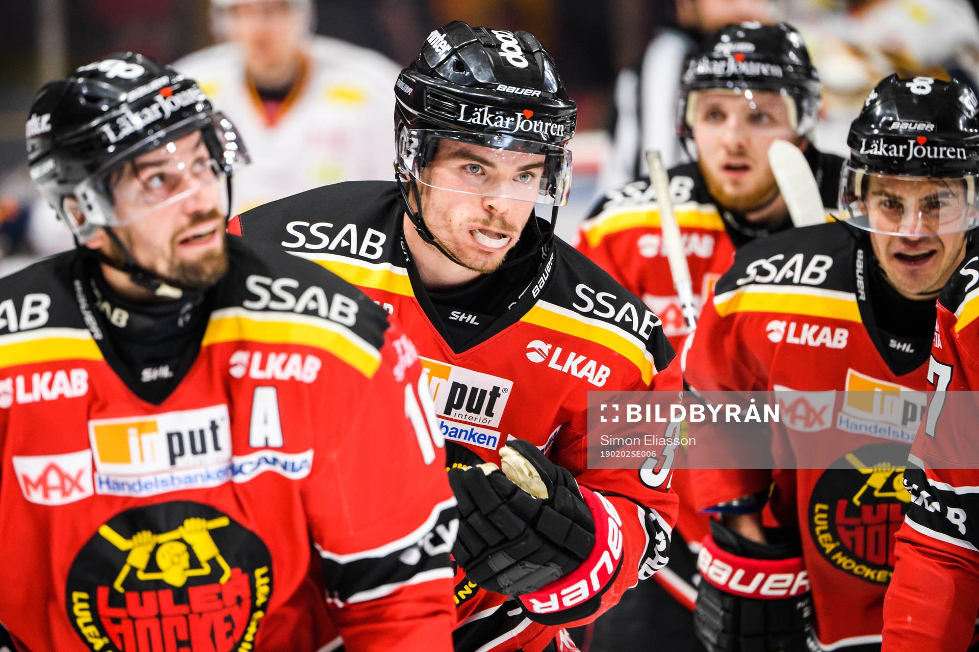 Luleås Oscar Engsund jublar