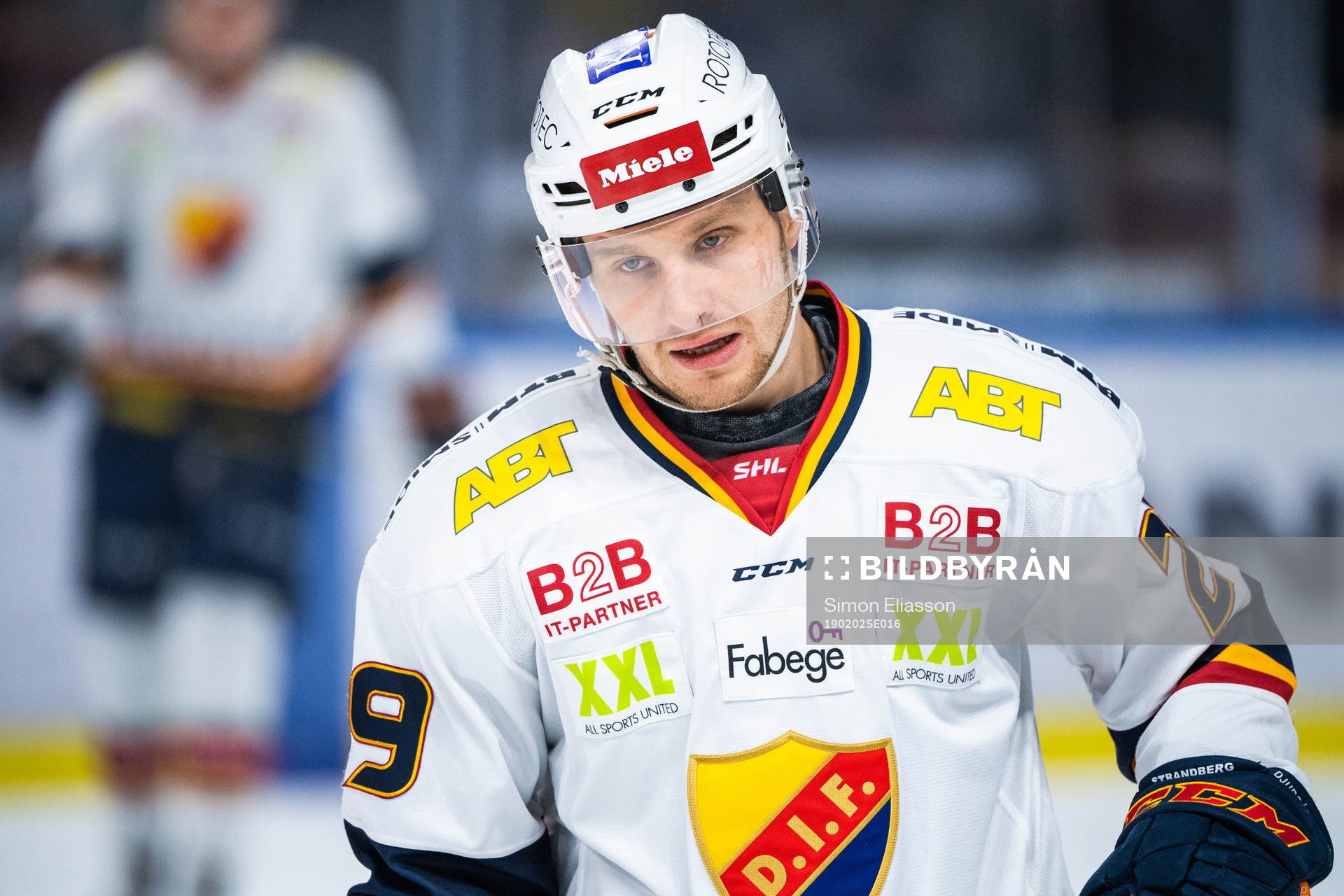 Djurgårdens Sebastian Strandberg deppar