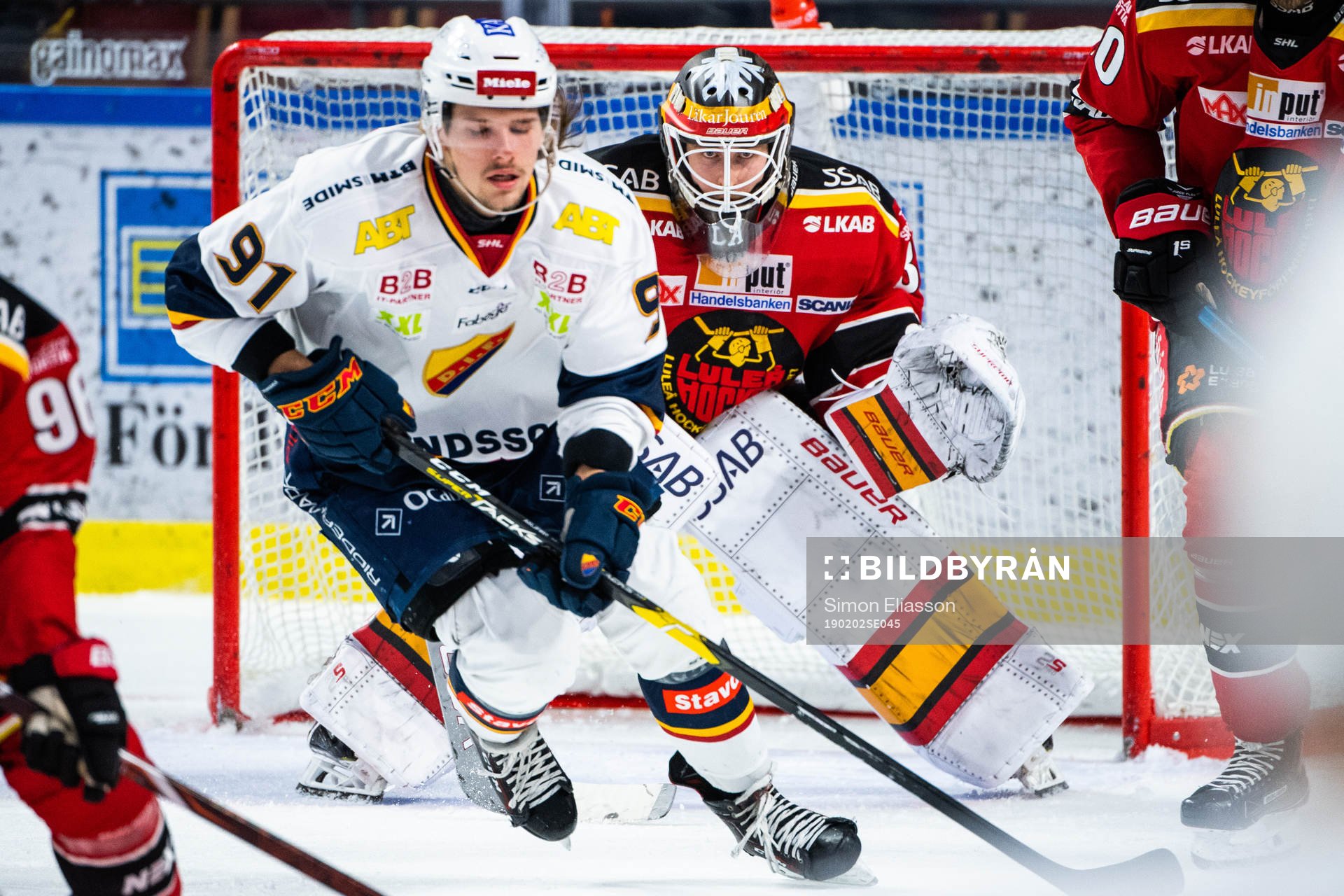 Luleås målvakt Joel Lassinantti