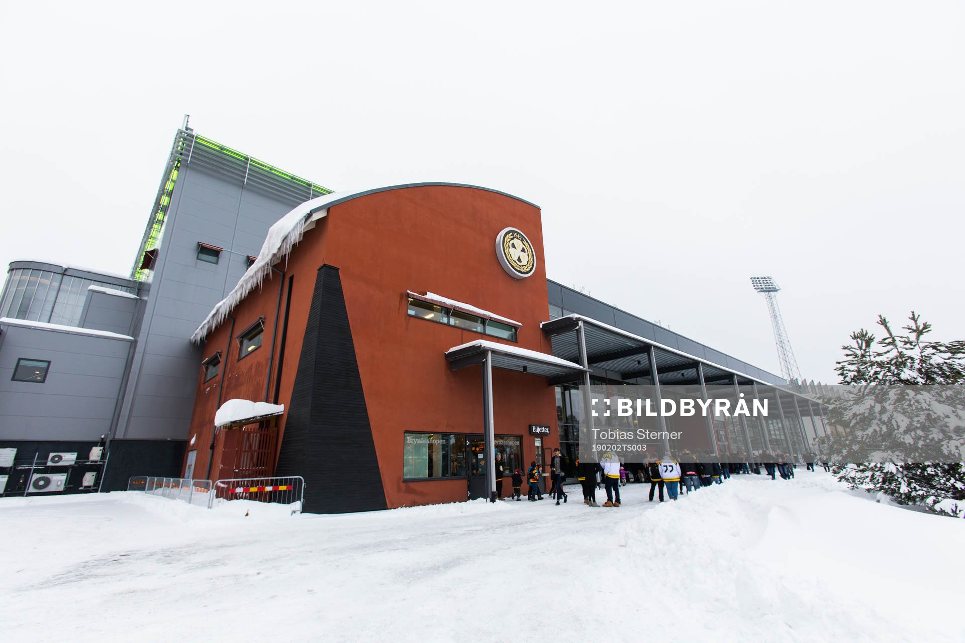 Exteriör av Gavlerinken Arena