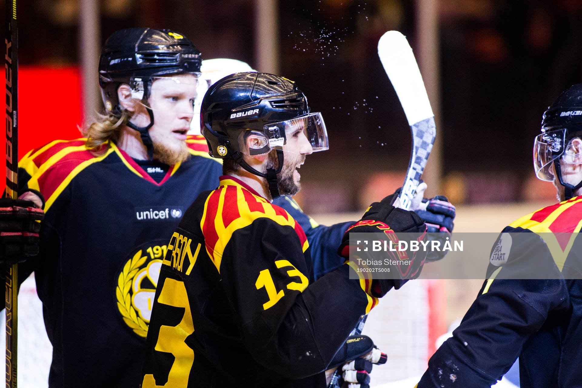 Brynäs Ryan Gunderson jublar