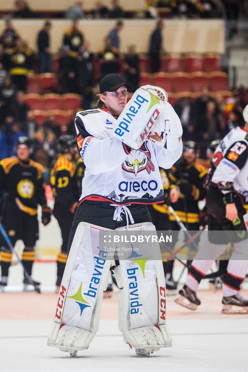 Malmö Redhawks målvakt Isak Wallin