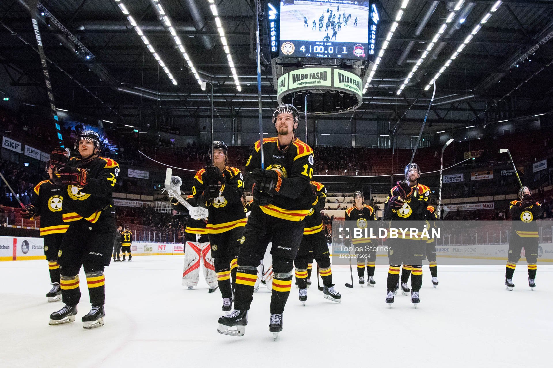 Brynässpelare jublar