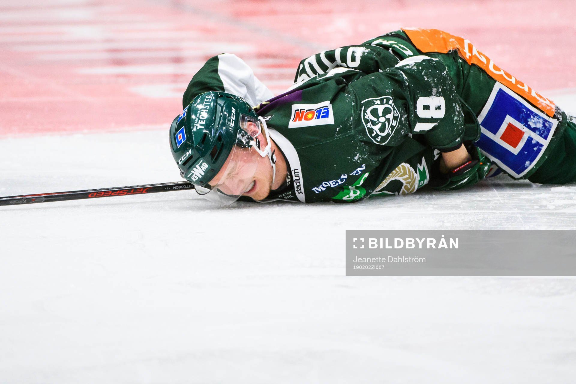 Färjestads Axel Ottosson har ont
