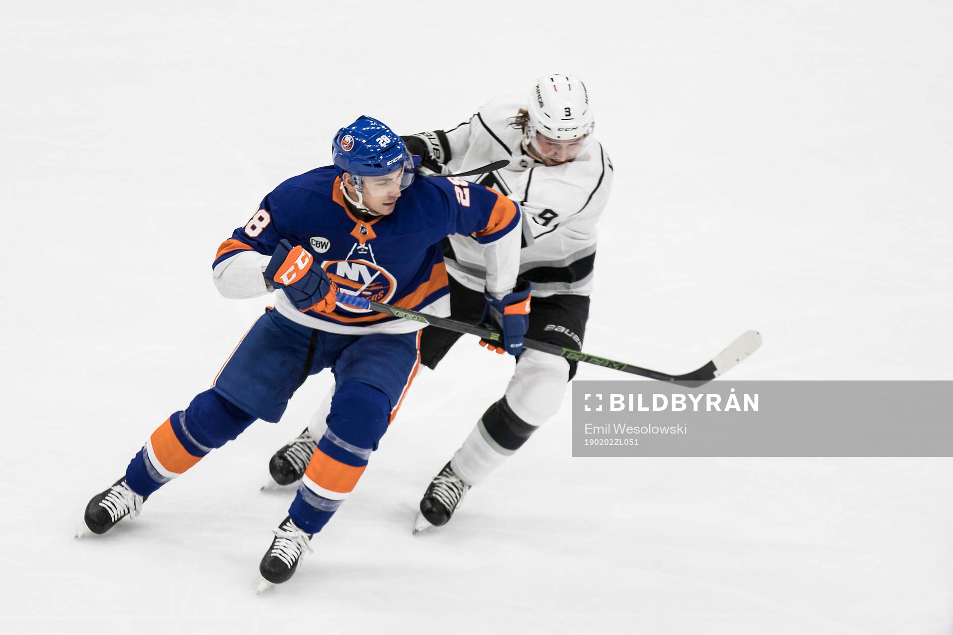 Michael dal Colle, New York Islanders and  Adrian Kempe of