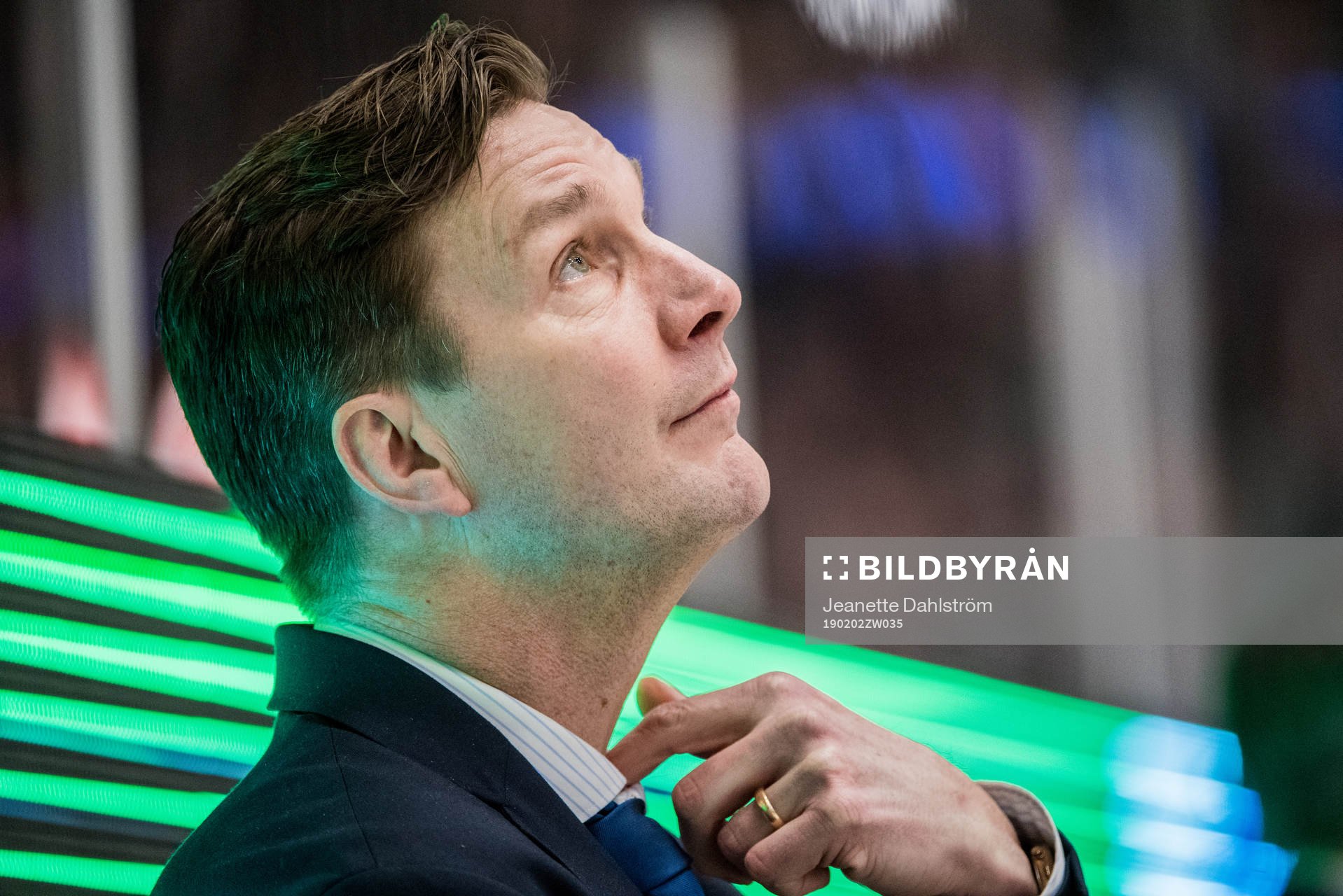 Färjestads tränare Johan