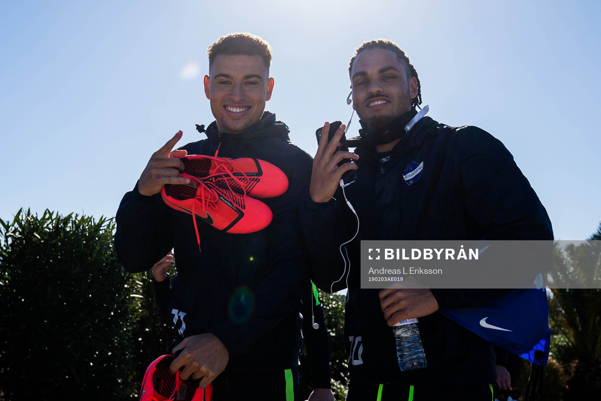 Jordan Larsson och Alexander Jakobsen