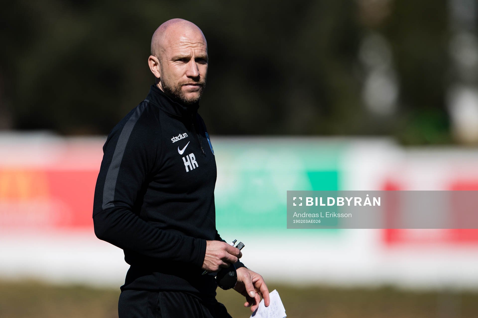 Tränare Henrik Rydström