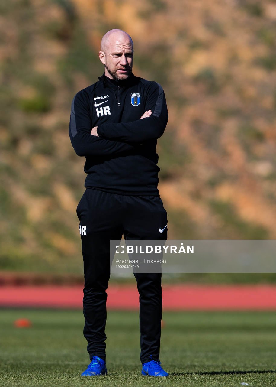 Tränare Henrik Rydström