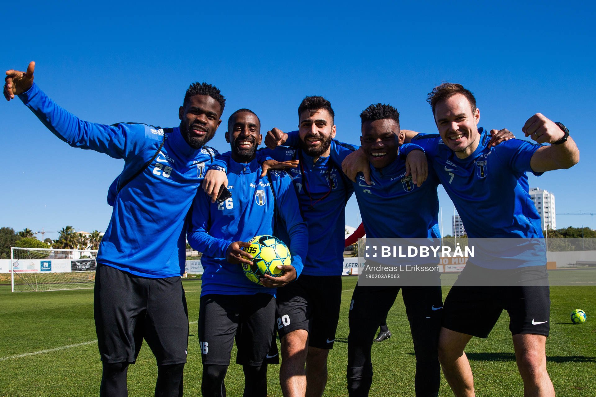 Abdul Razak, Mohammed Saeid, Sherko Faiqi, Sylvin Kayembe