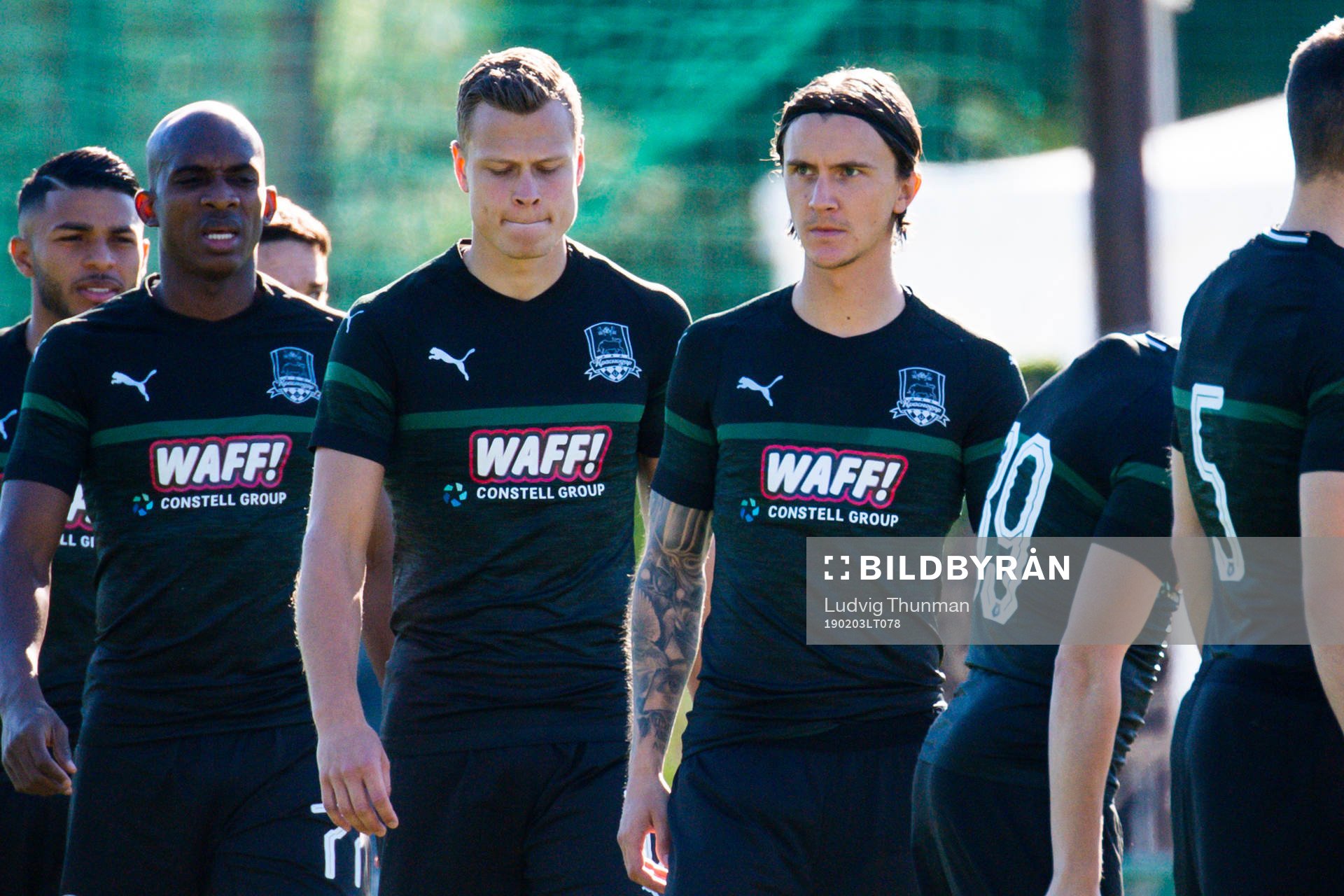 Viktor Claesson and Kristoffer Olsson of Krasnodar
