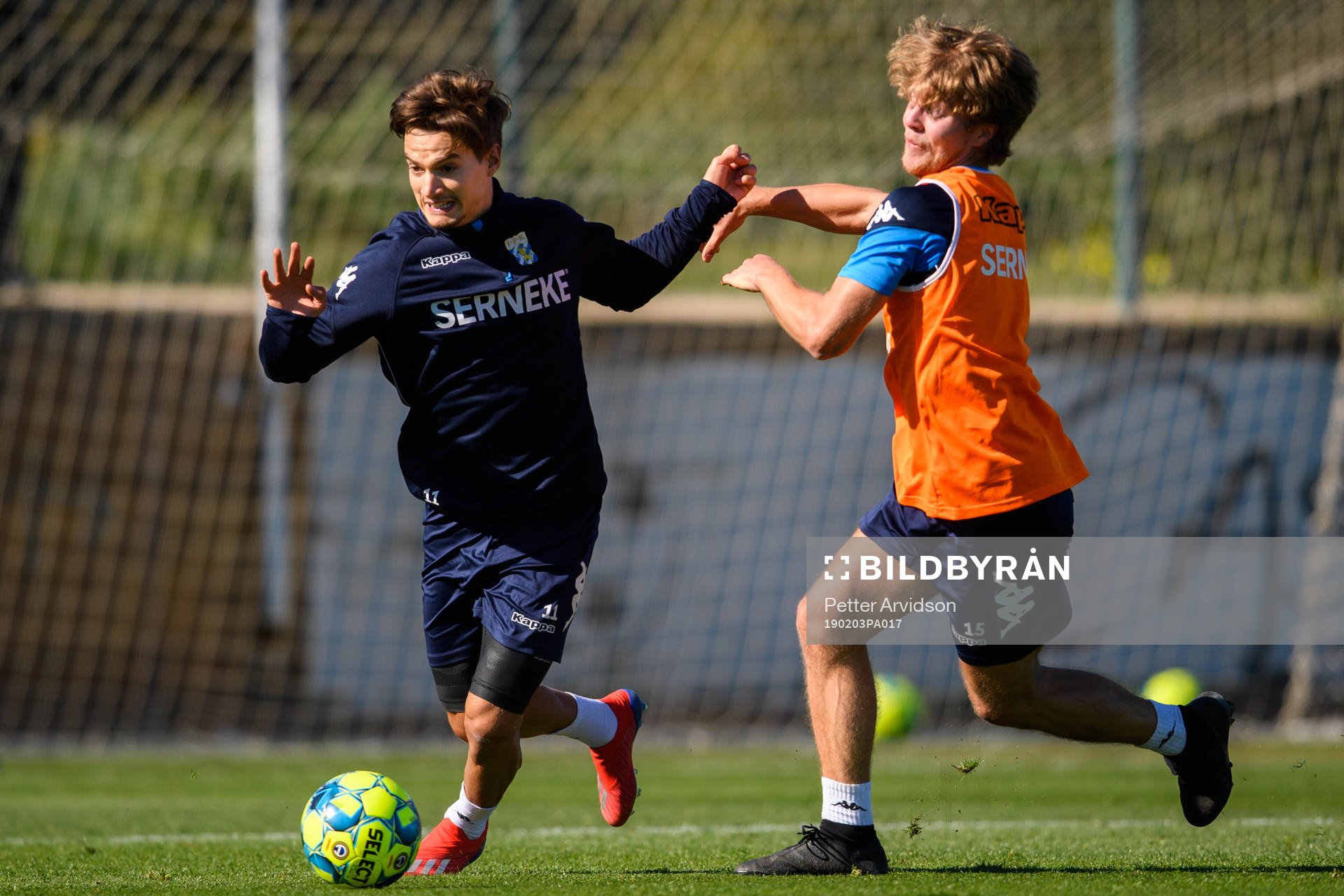 Amin Affane och Victor Olofsson