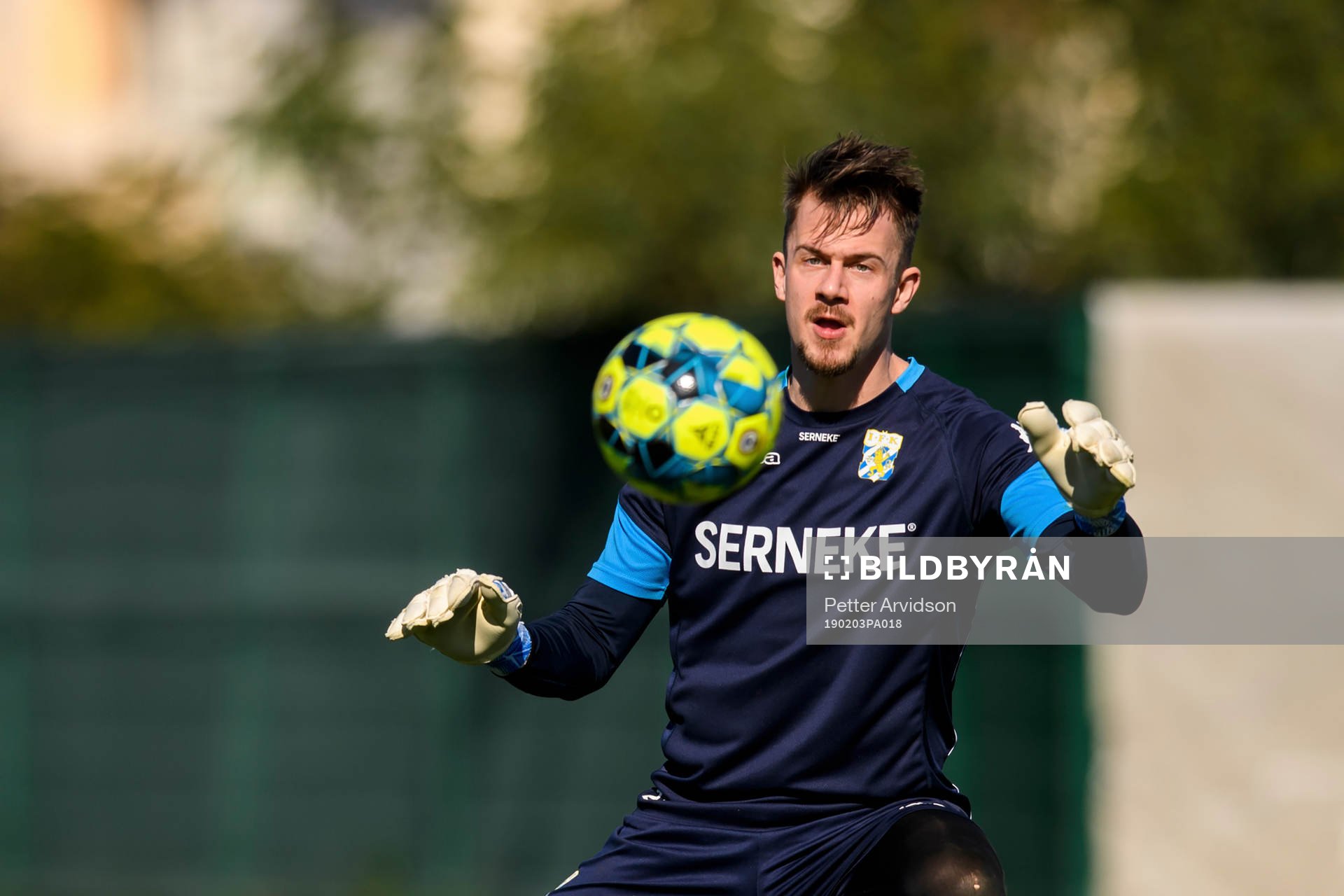 Målvakt Erik Dahlin