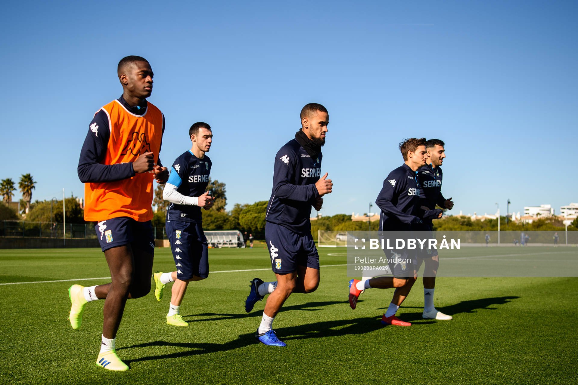Adil Titi, Giorgi Kharaishvili, Junes Barny och Amin Affane