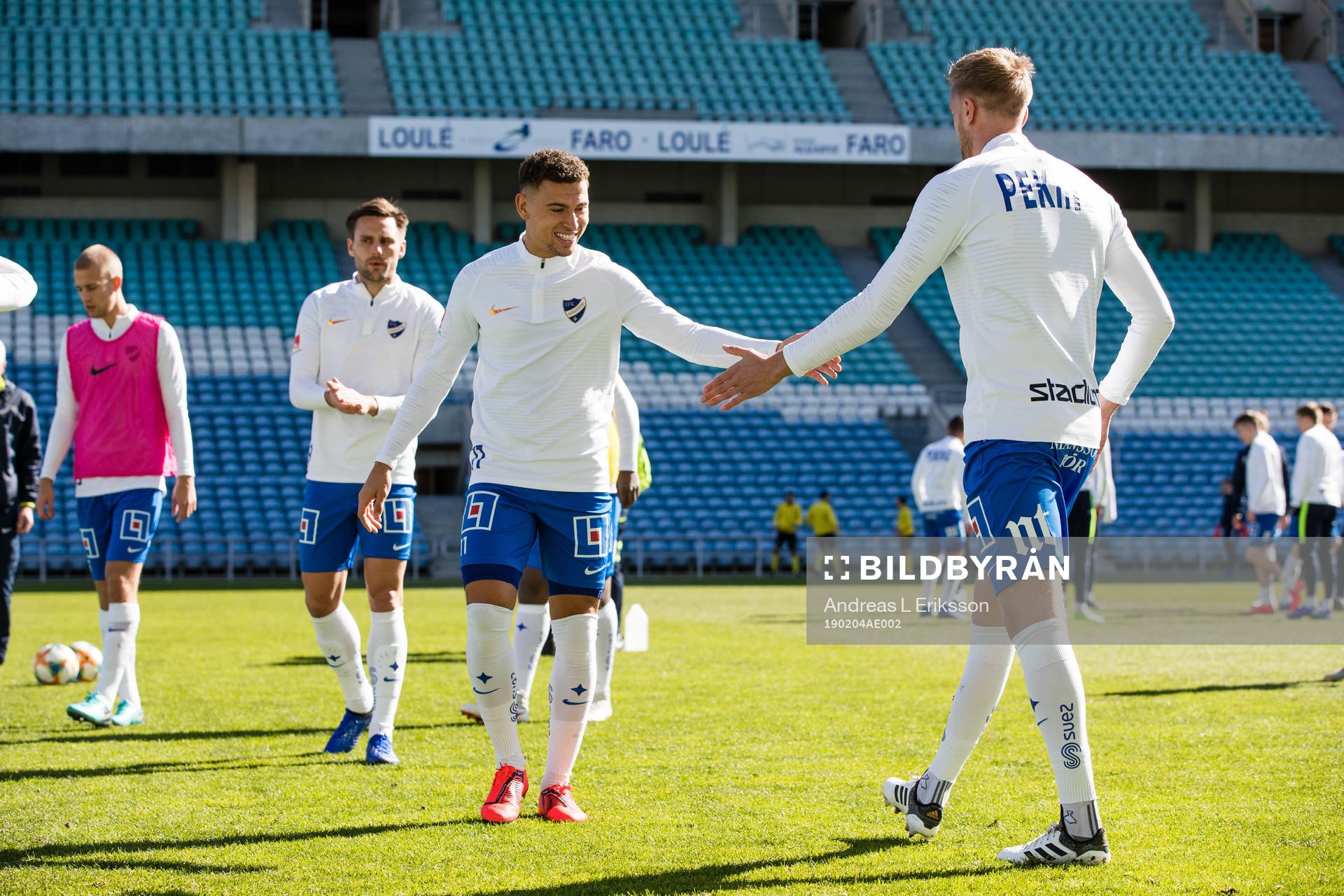 Norrköpings Jordan Larsson och Kasper Larsen