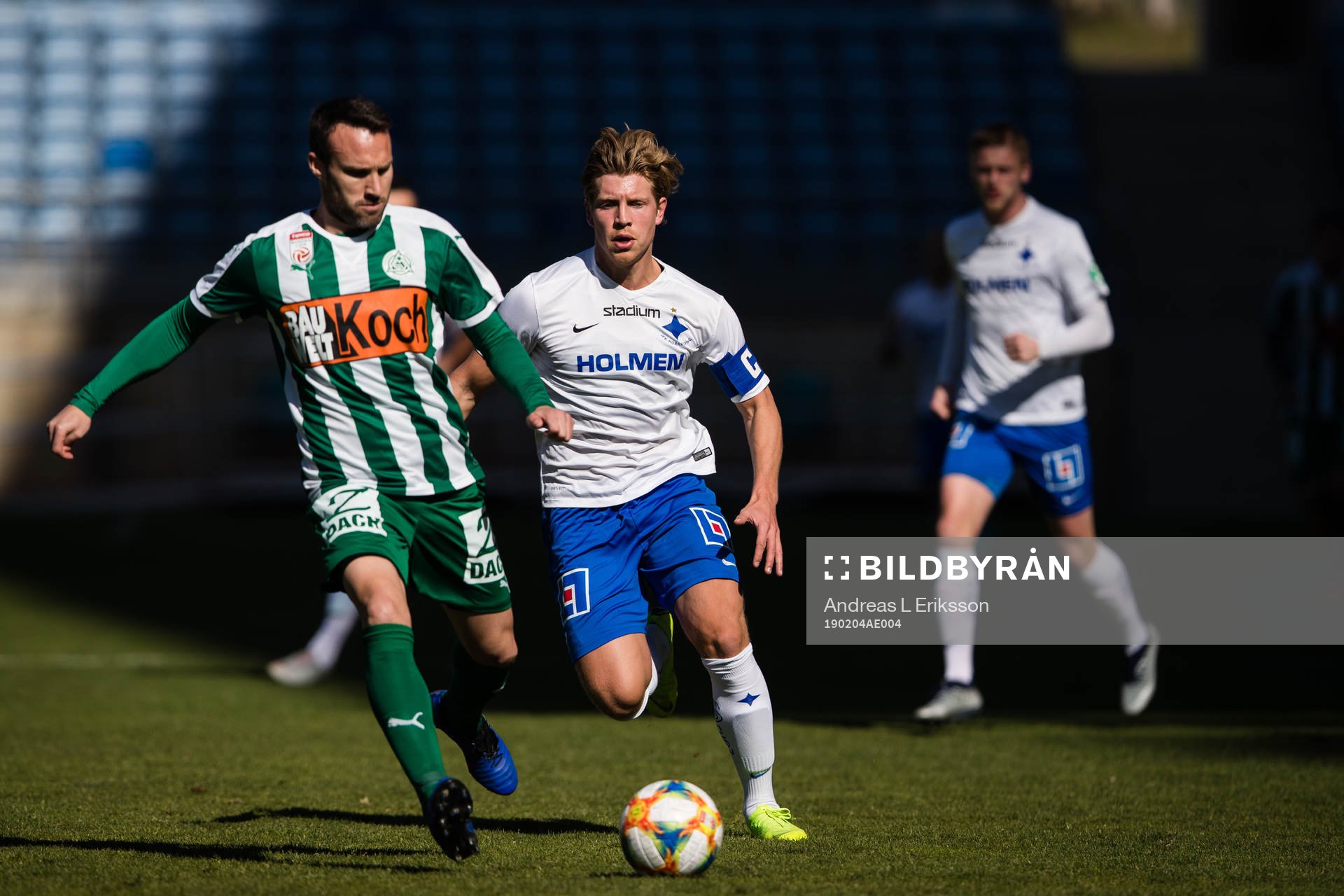 Matterburgs  Cesar Ortiz och Norrköpings Alexander
