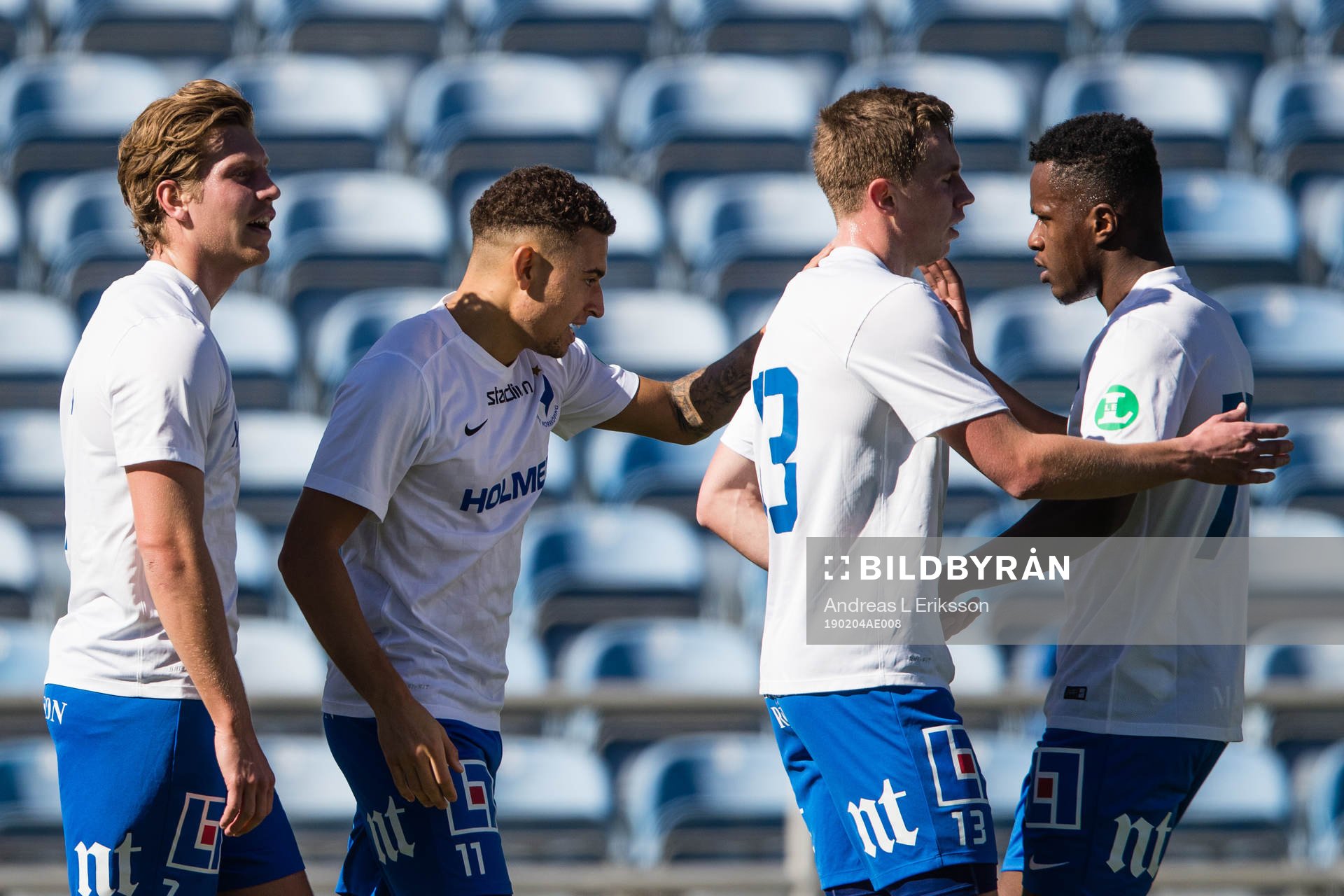 Norrköpings Jordan Larsson (m) jublar
