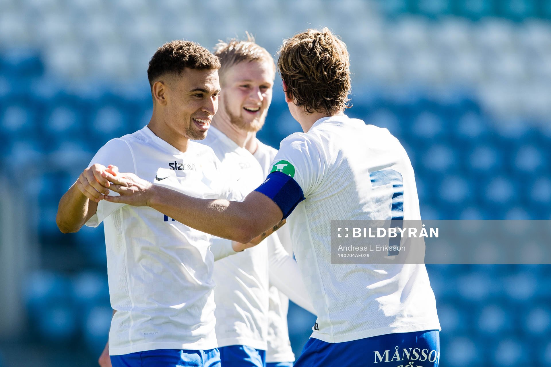 Norrköpings Jordan Larsson jublar