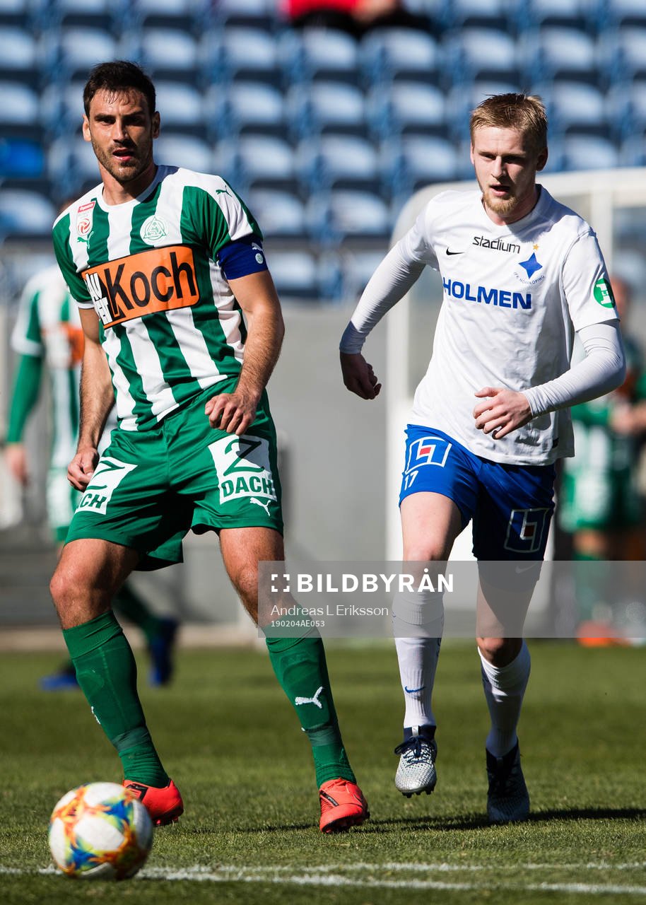 Matterburgs Nedejko Malic och Norrköpings Kalle Holmberg