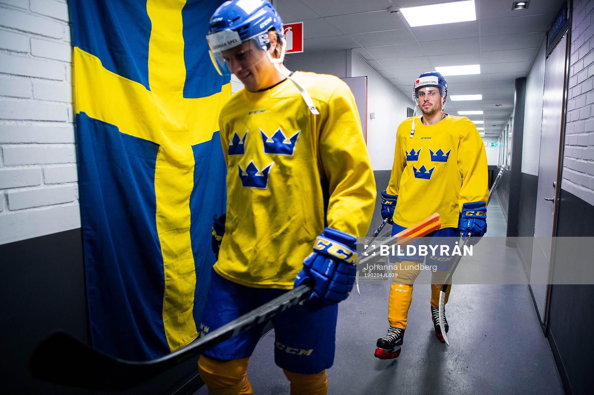 Joel Persson och Mathias Bromé