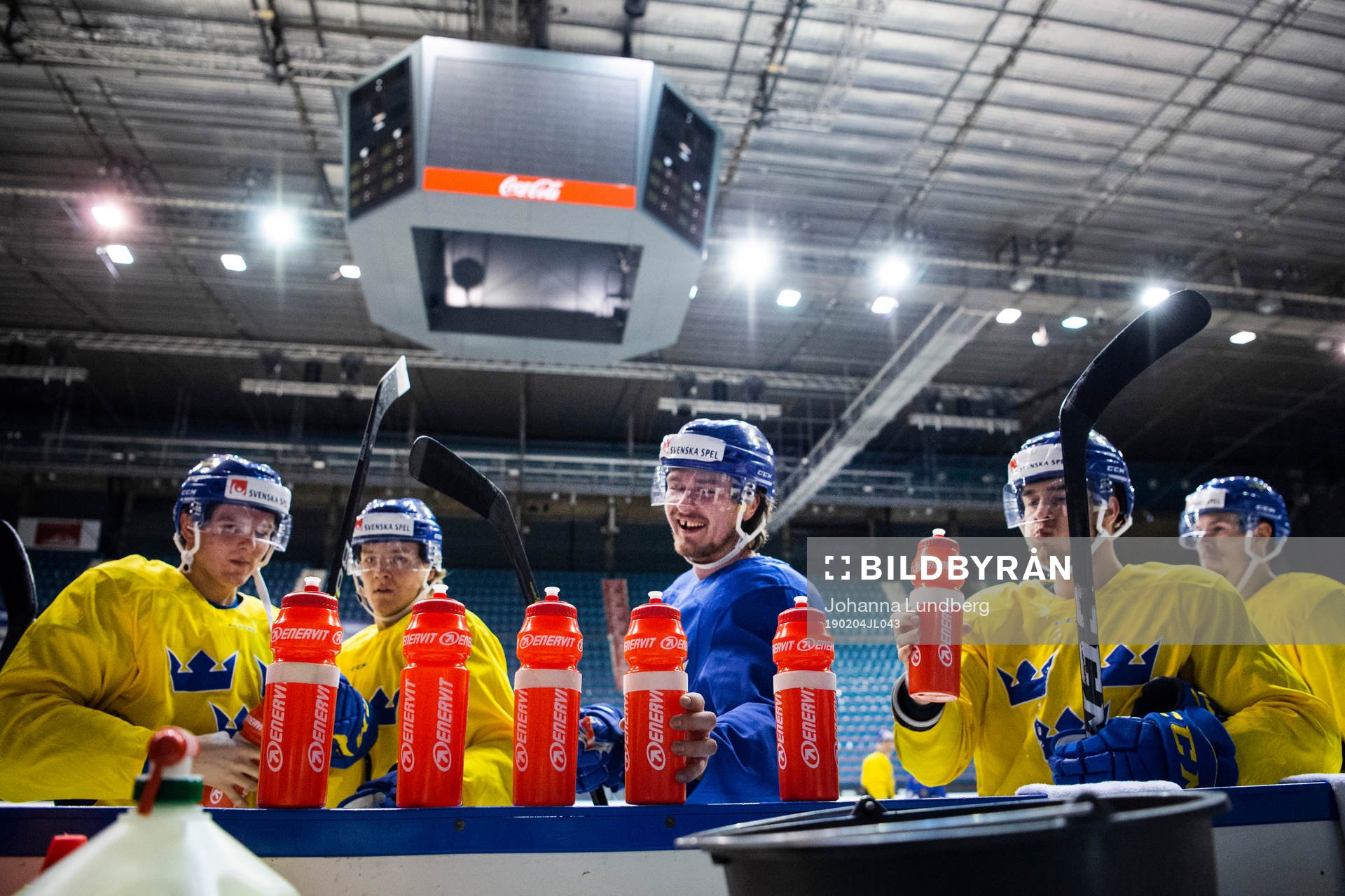 Linus Johansson, Michael Lindqvist, Jesper Boquist och Emil