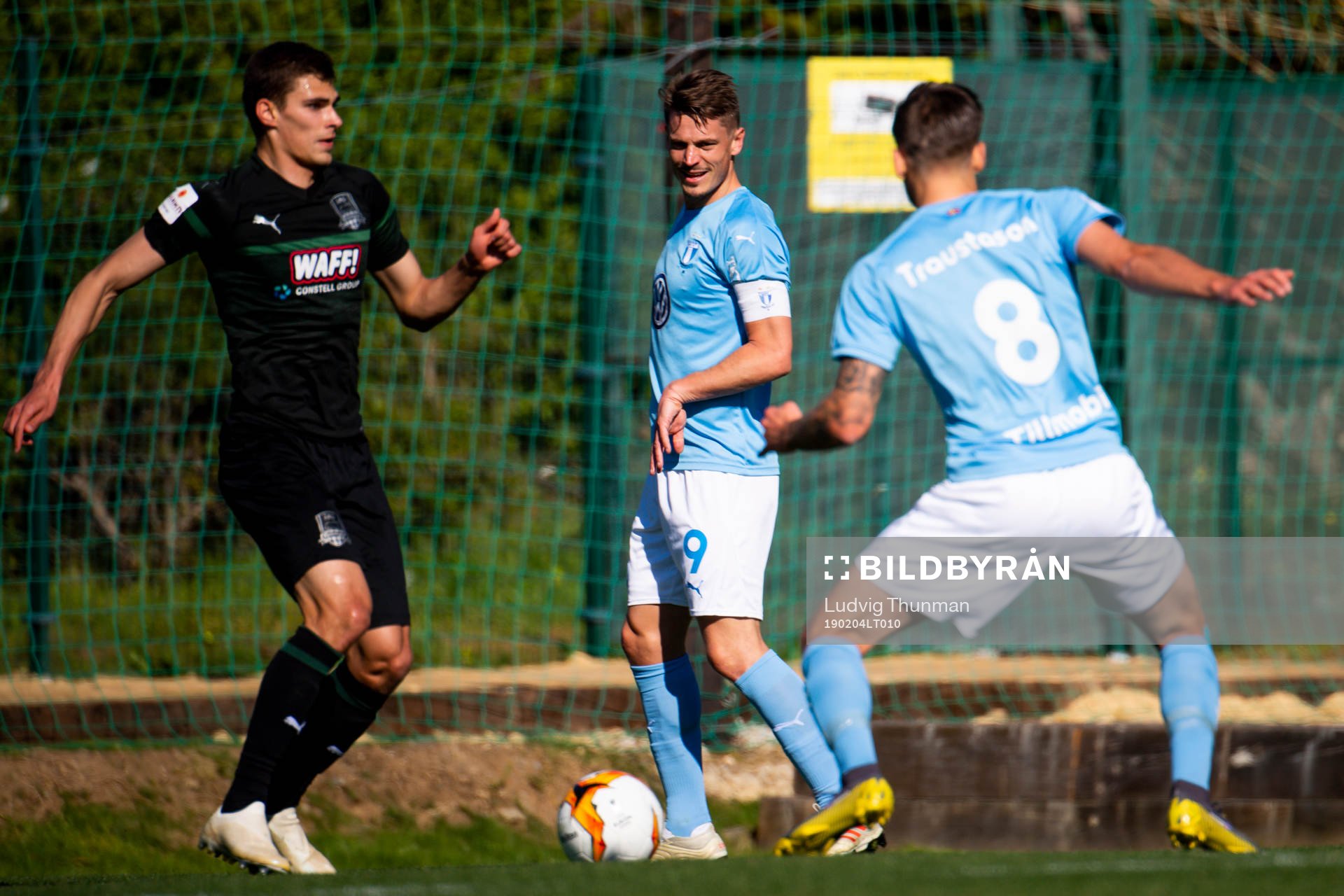 Markus Rosenberg and Arnor Traustason of Malmö FF