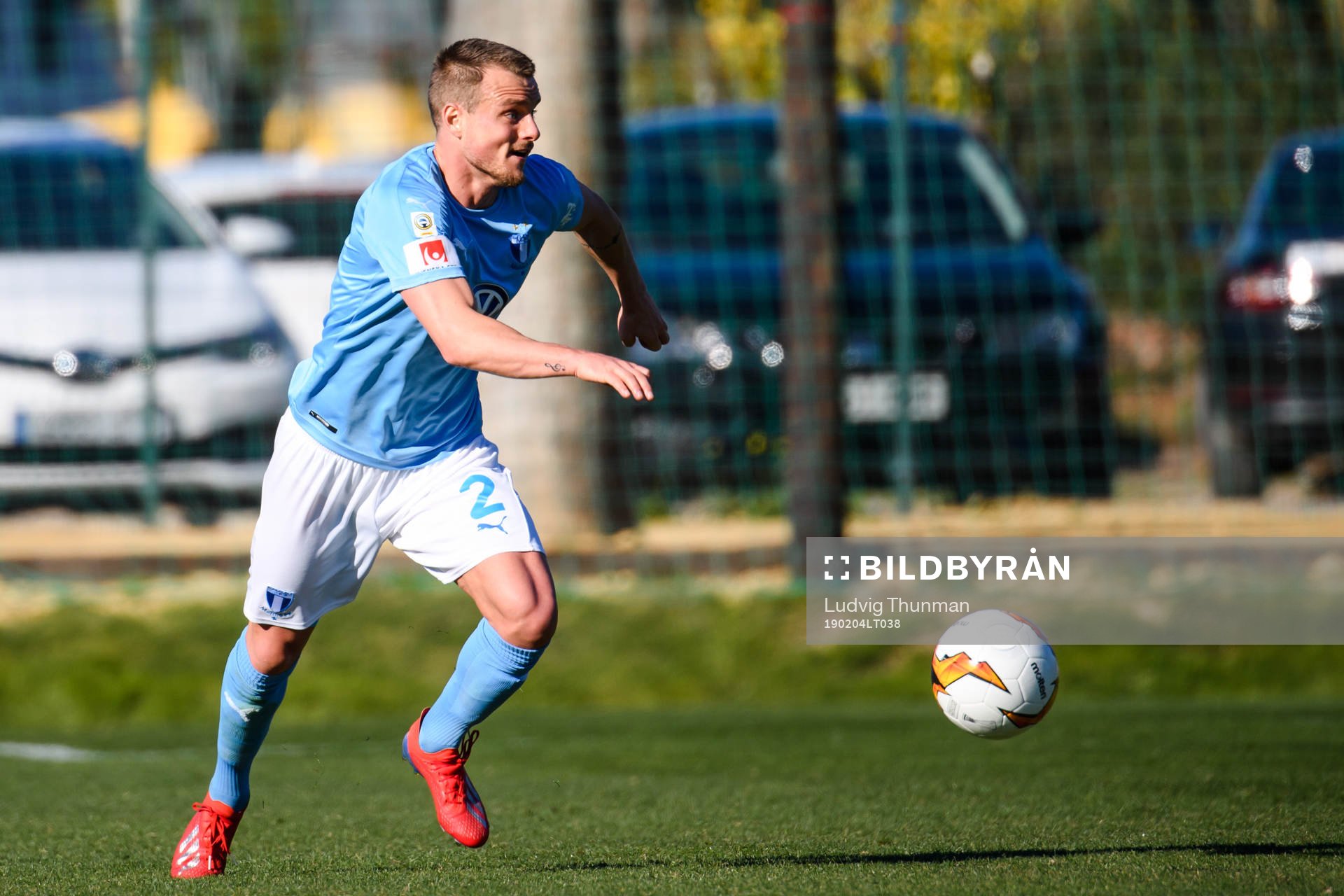Eric Larsson of Malmö FF