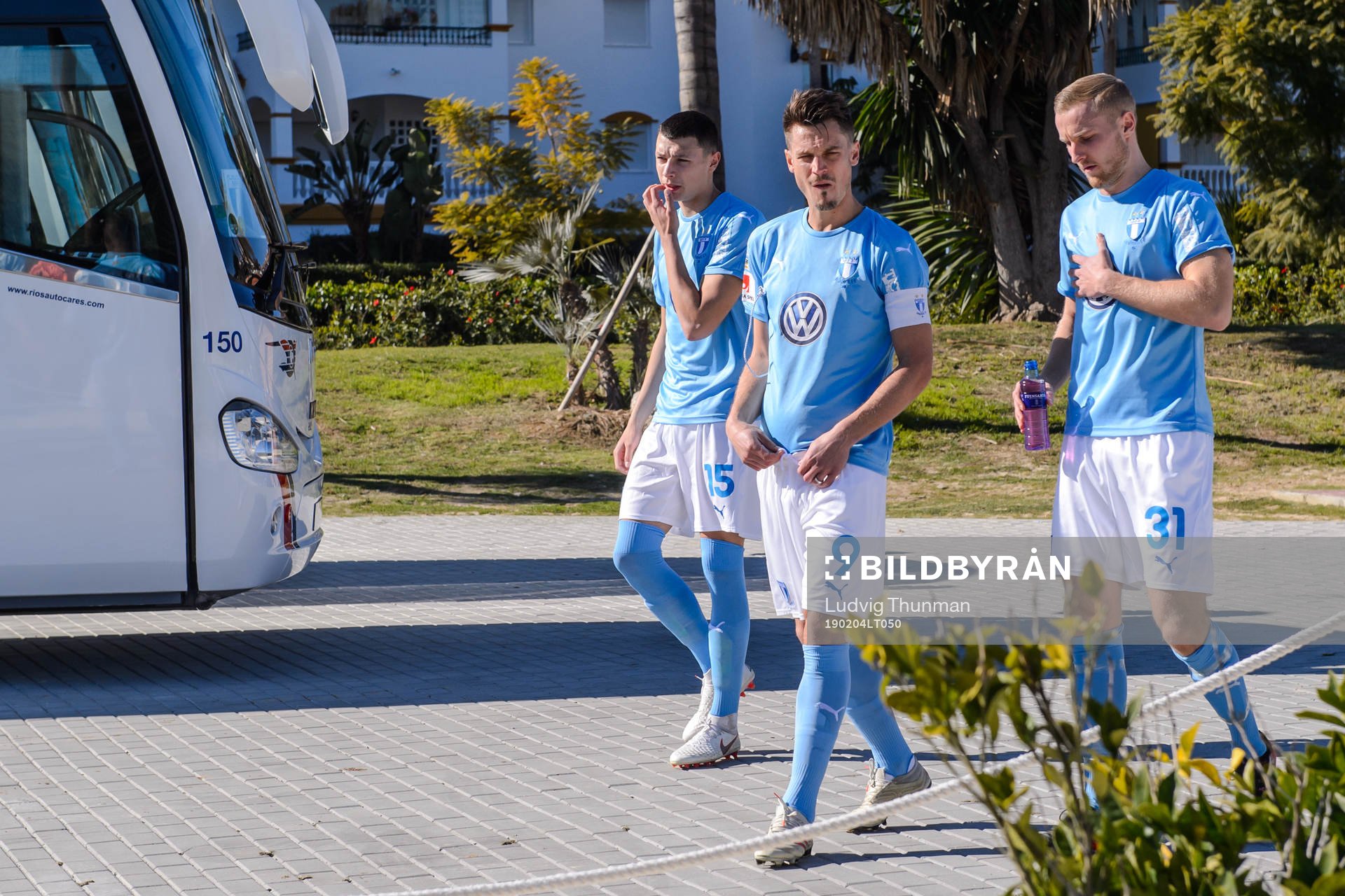Anel Ahmedhodzic, Markus Rosenberg and Franz Brorsson of