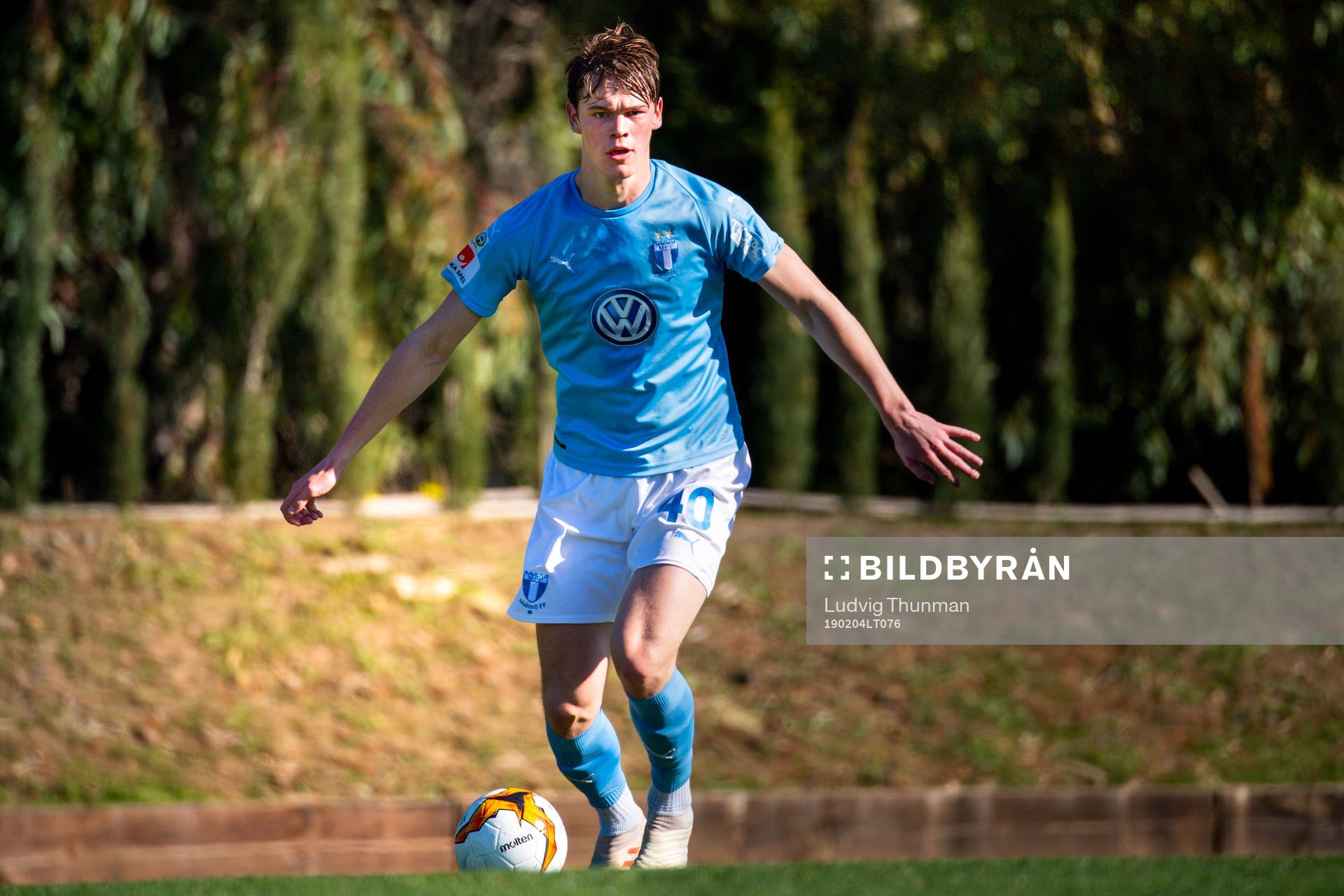 Hugo Andersson of Malmö FF
