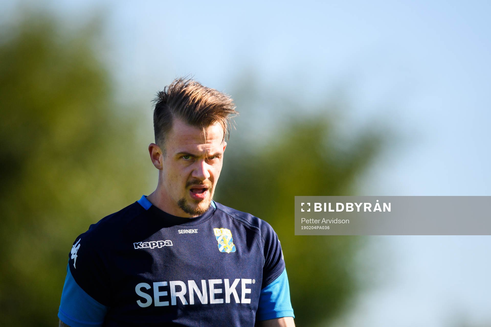 Målvakt Erik Dahlin