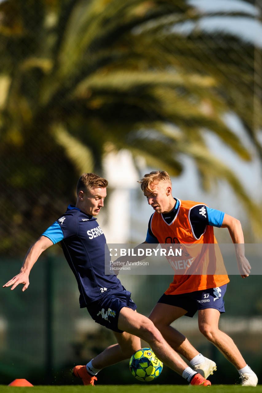Sebastian Ohlsson och Edvin Dahlqvist