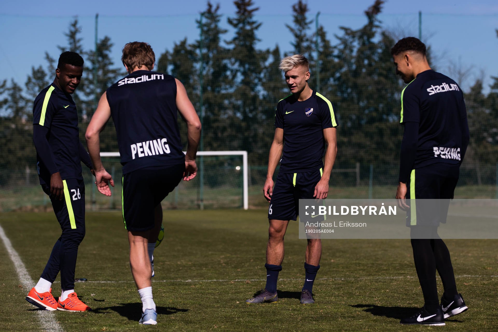 Manasse Kusu, Alexander Fransson, Pontus Almqvist och