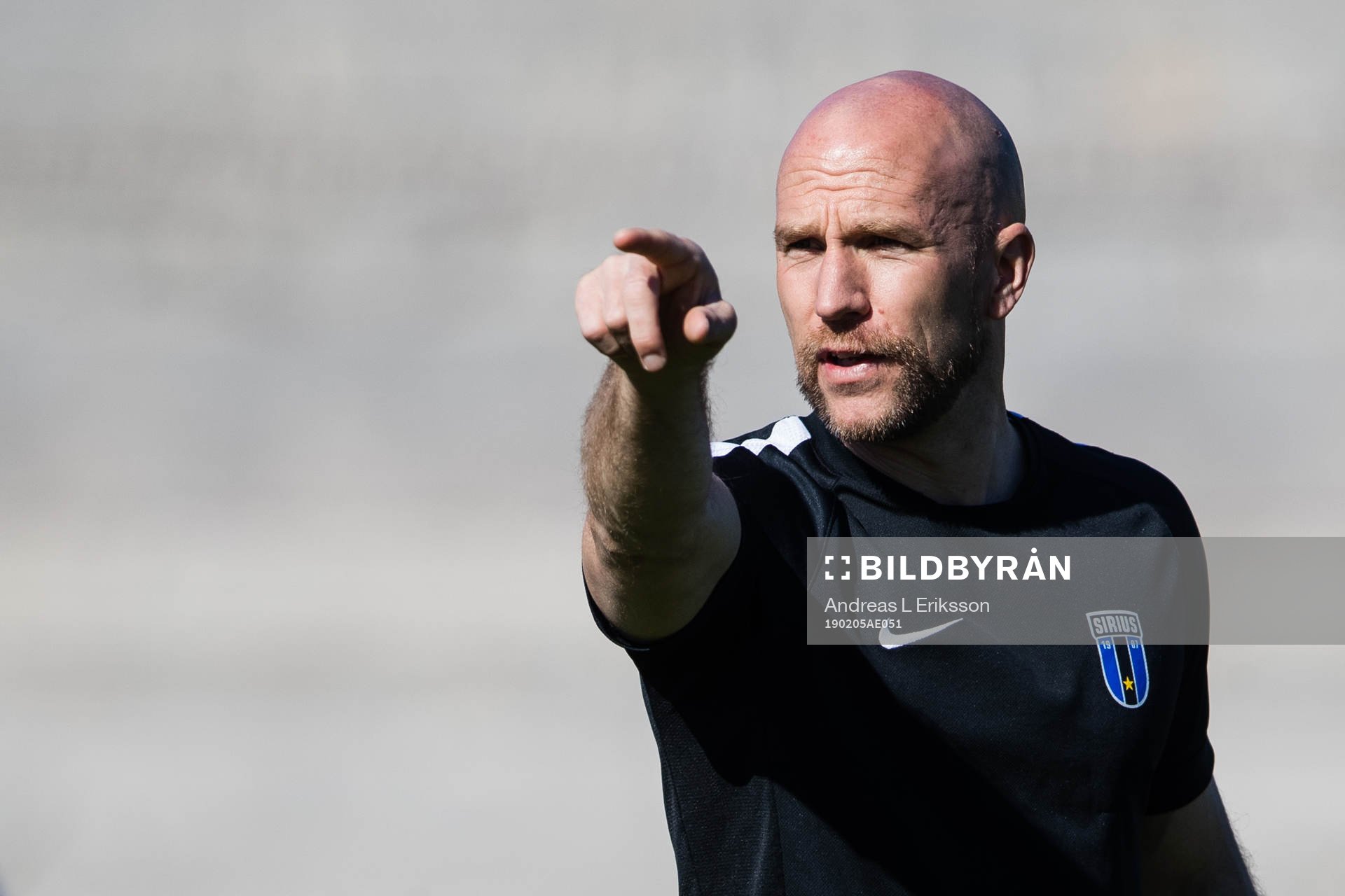 Tränare Henrik Rydström
