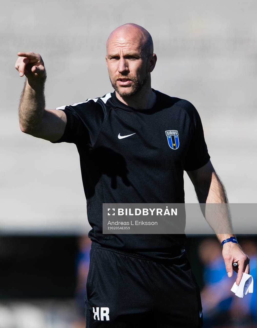 Tränare Henrik Rydström