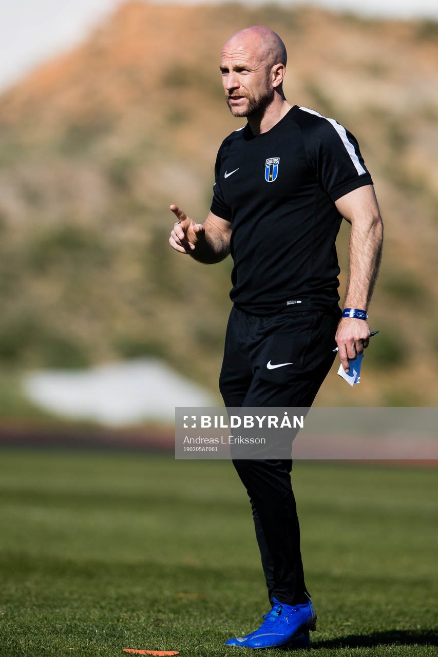 Tränare Henrik Rydström