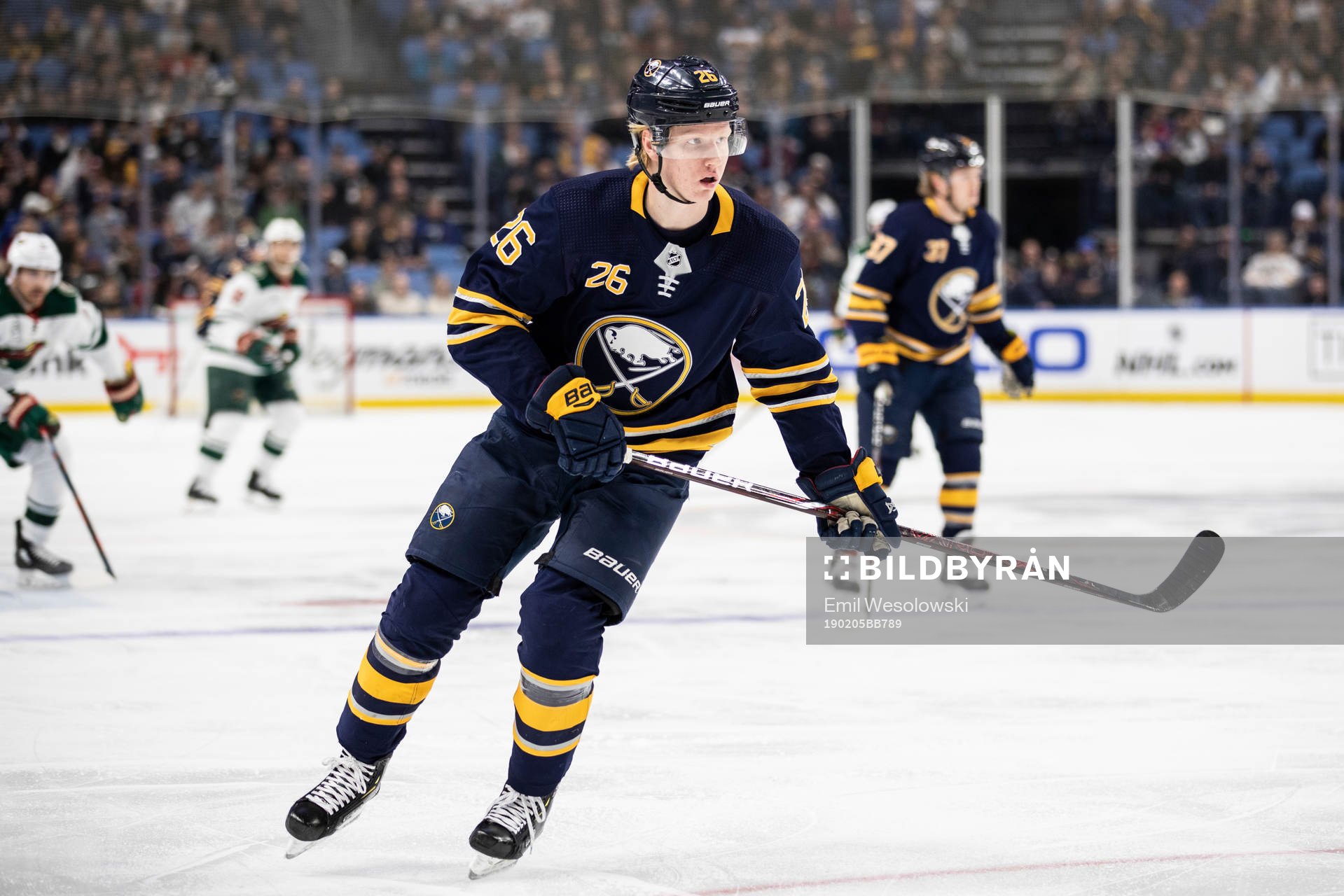Rasmus Dahlin and Casey Mittelstadt