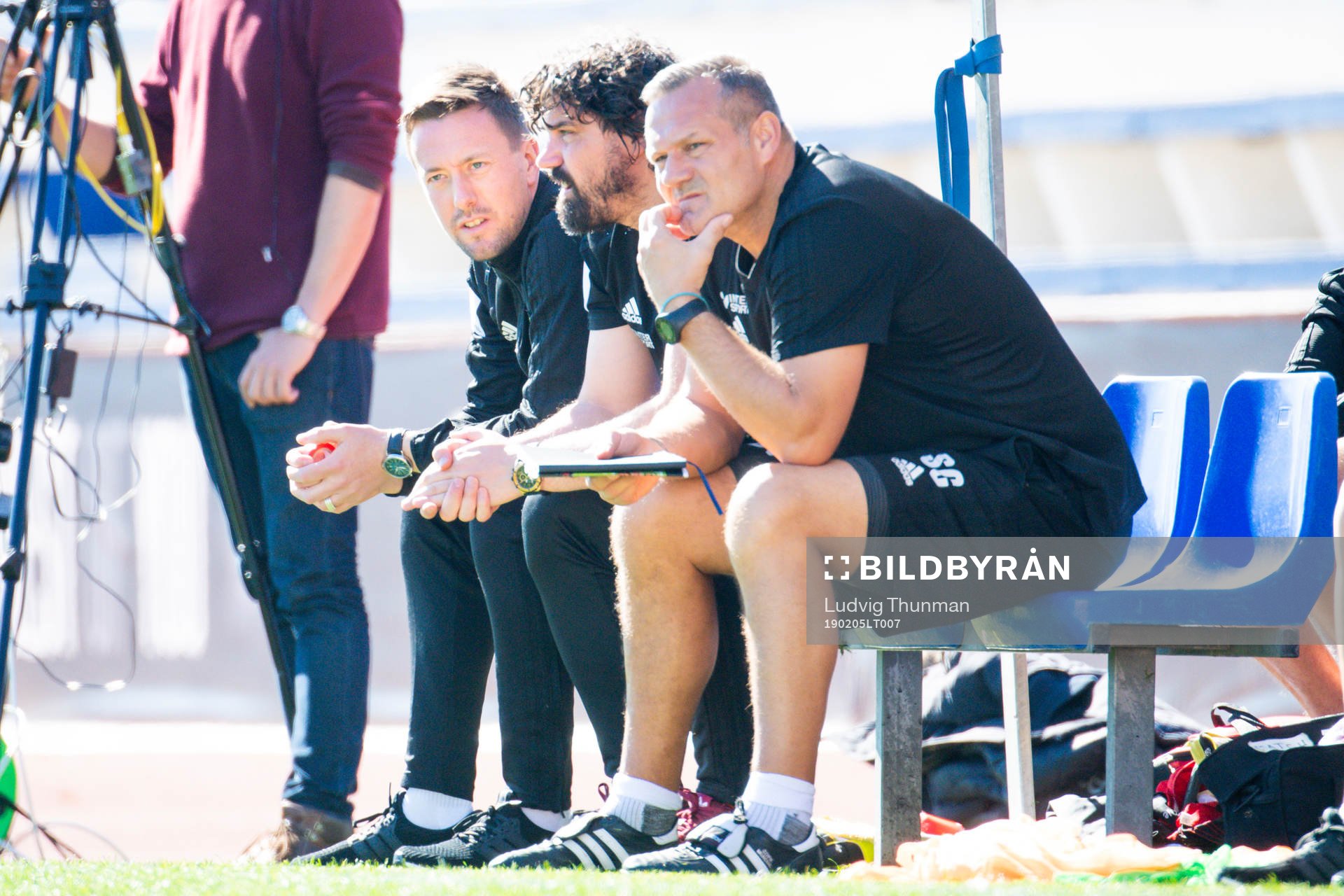 Ian Burchnall, head coach, Brian Wake, assistant coach and