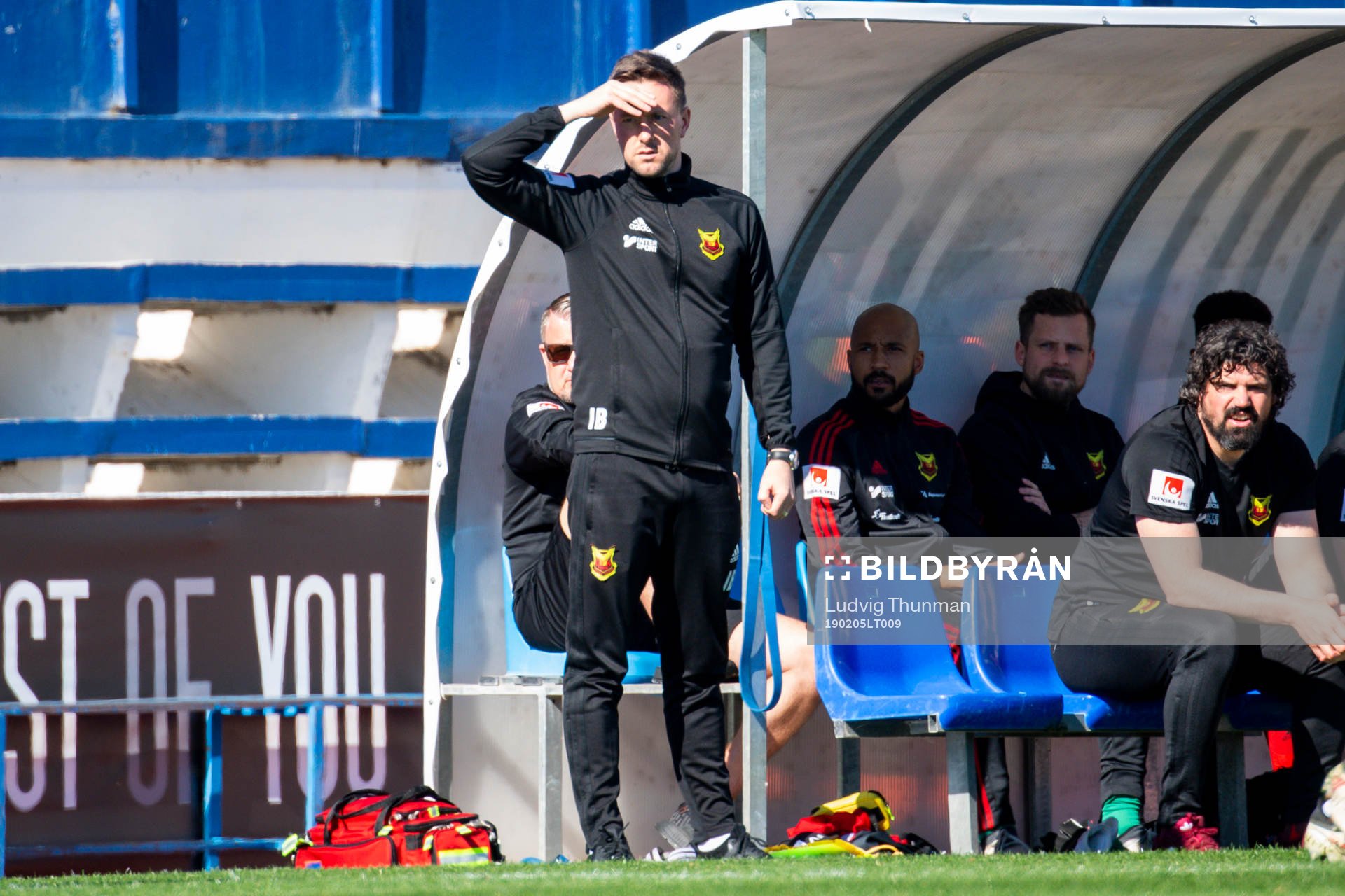 Ian Burchnall, head coach of Östersund