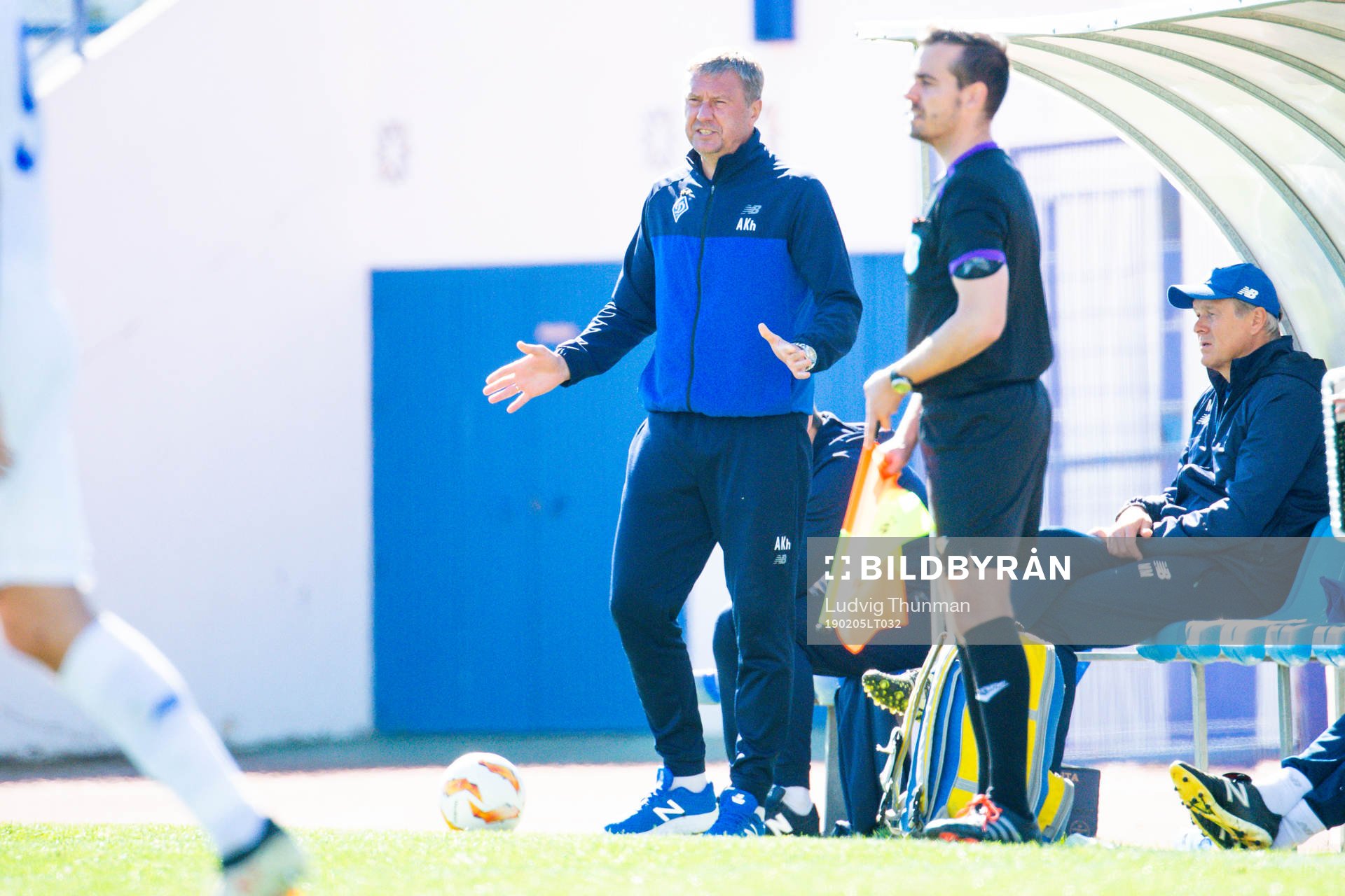 Olexandr Khatskevych, head coach of Dinamo Kiev