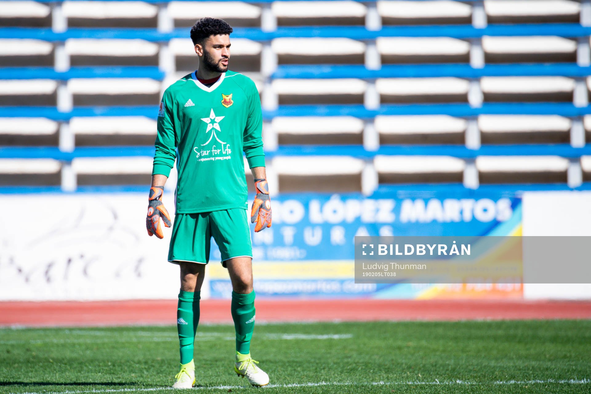 Goalkeeper Sixten Mohlin