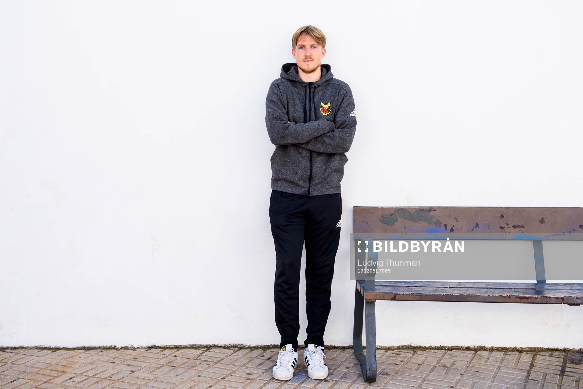 Simon Kroon of Östersund poses for a portrait