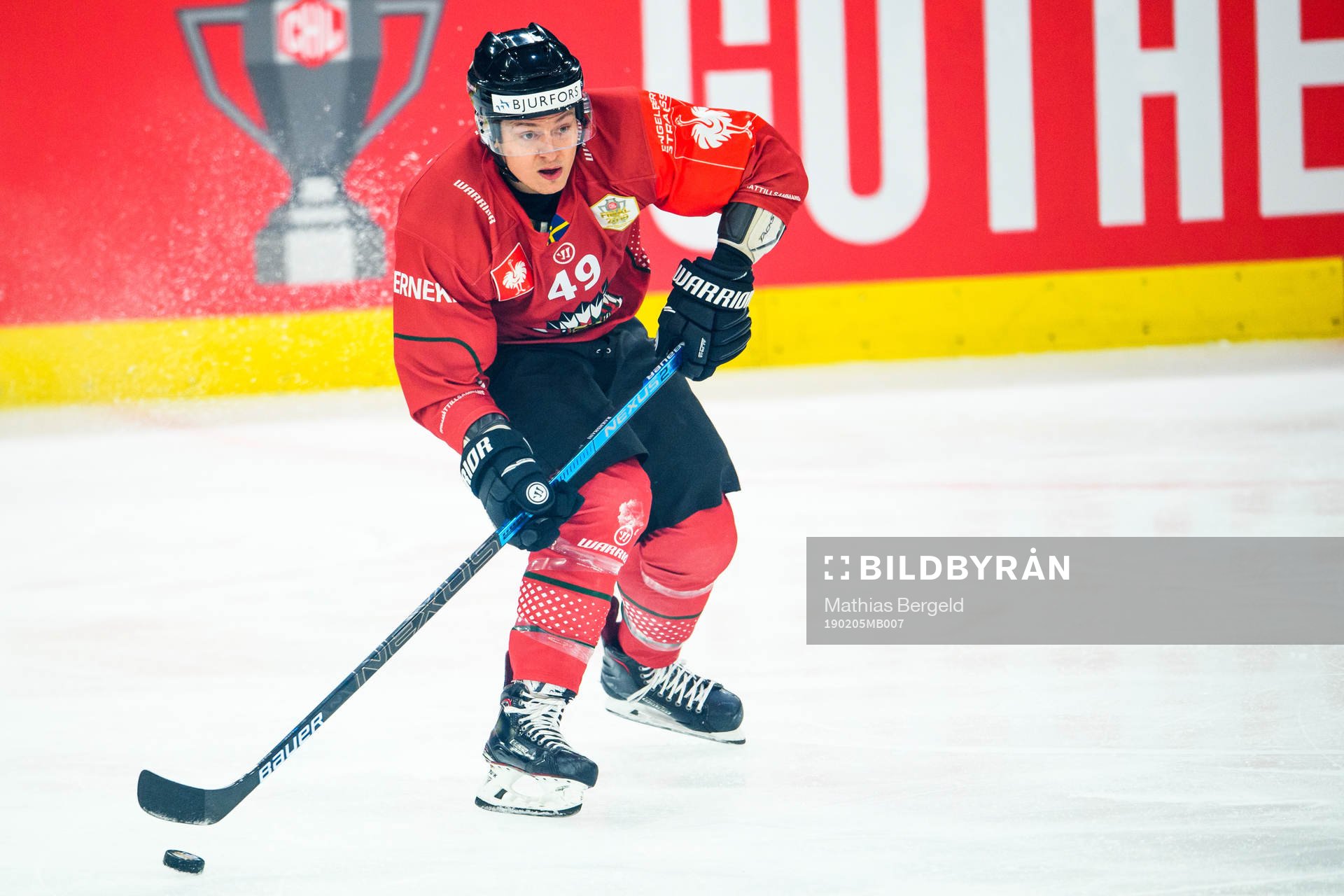 Rhett Rakhshani of Frölunda
