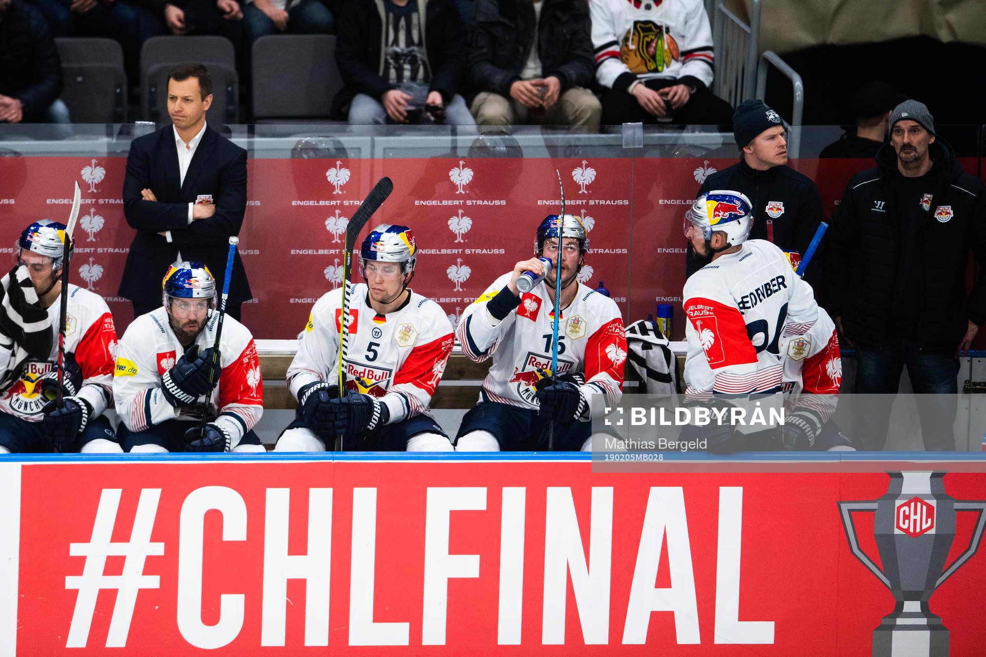 Keith Aulie  and Konrad Abeltshauser of Red Bull Munich